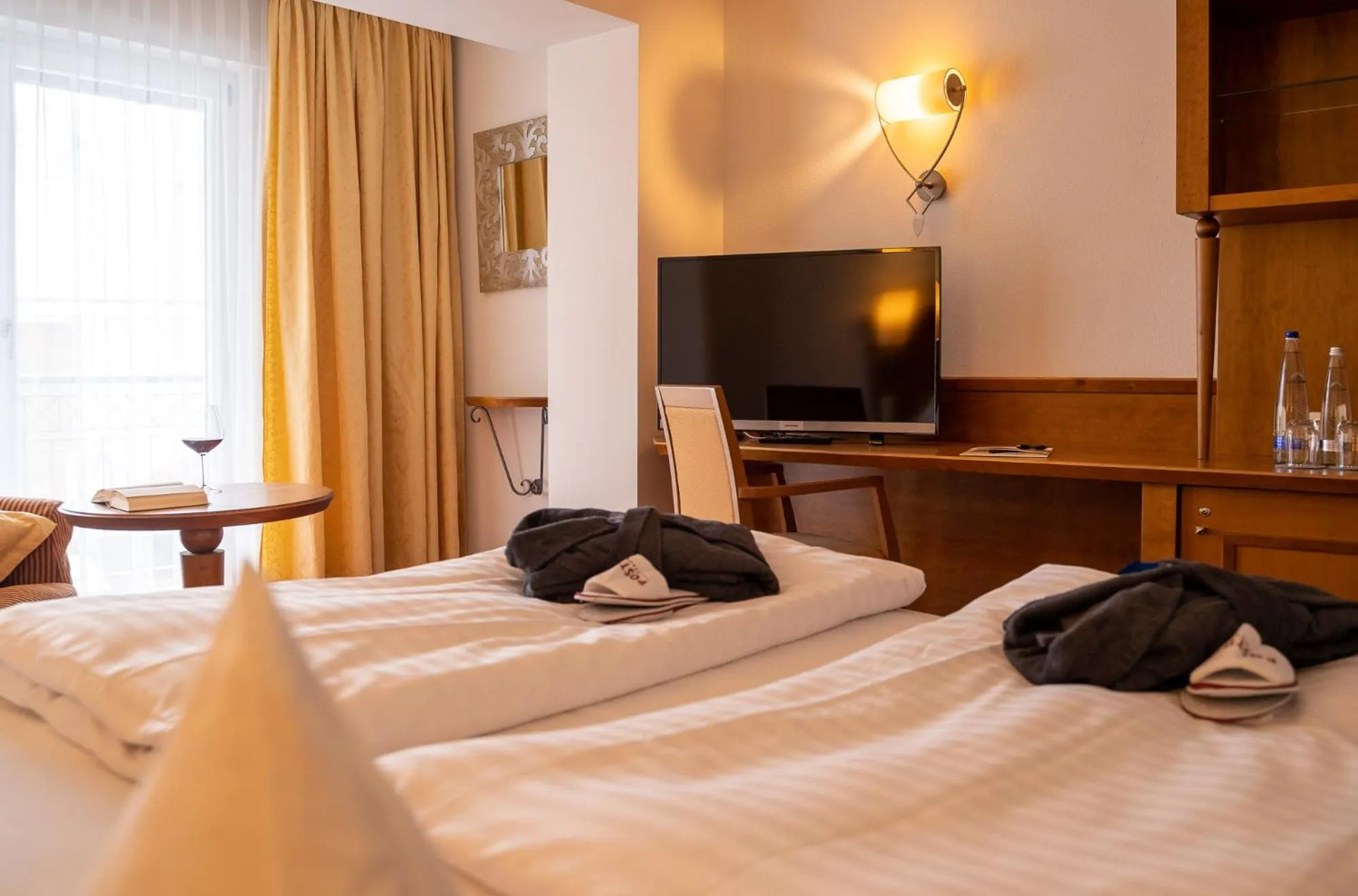 Bedroom, Bed in Landhotel Postwirt