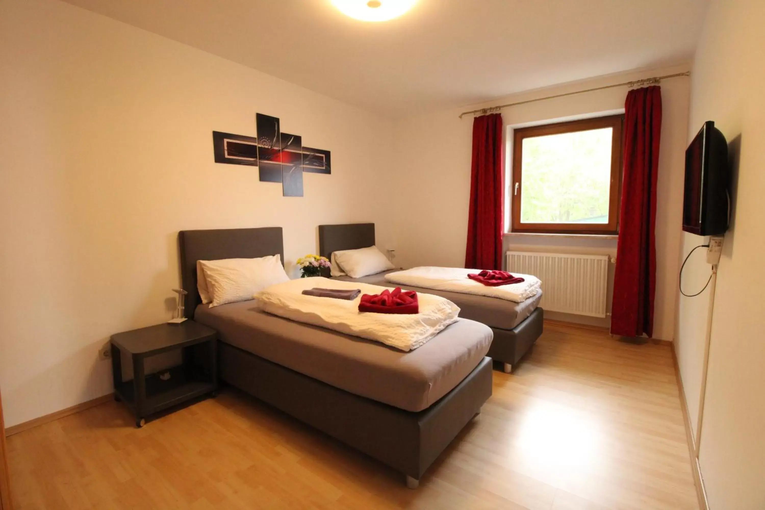 Double or Twin Room with Shared Bathroom - single occupancy in Zur Auszeit Double or Twin Room with Shared Bathroom - single occupancy in Zur Auszeit