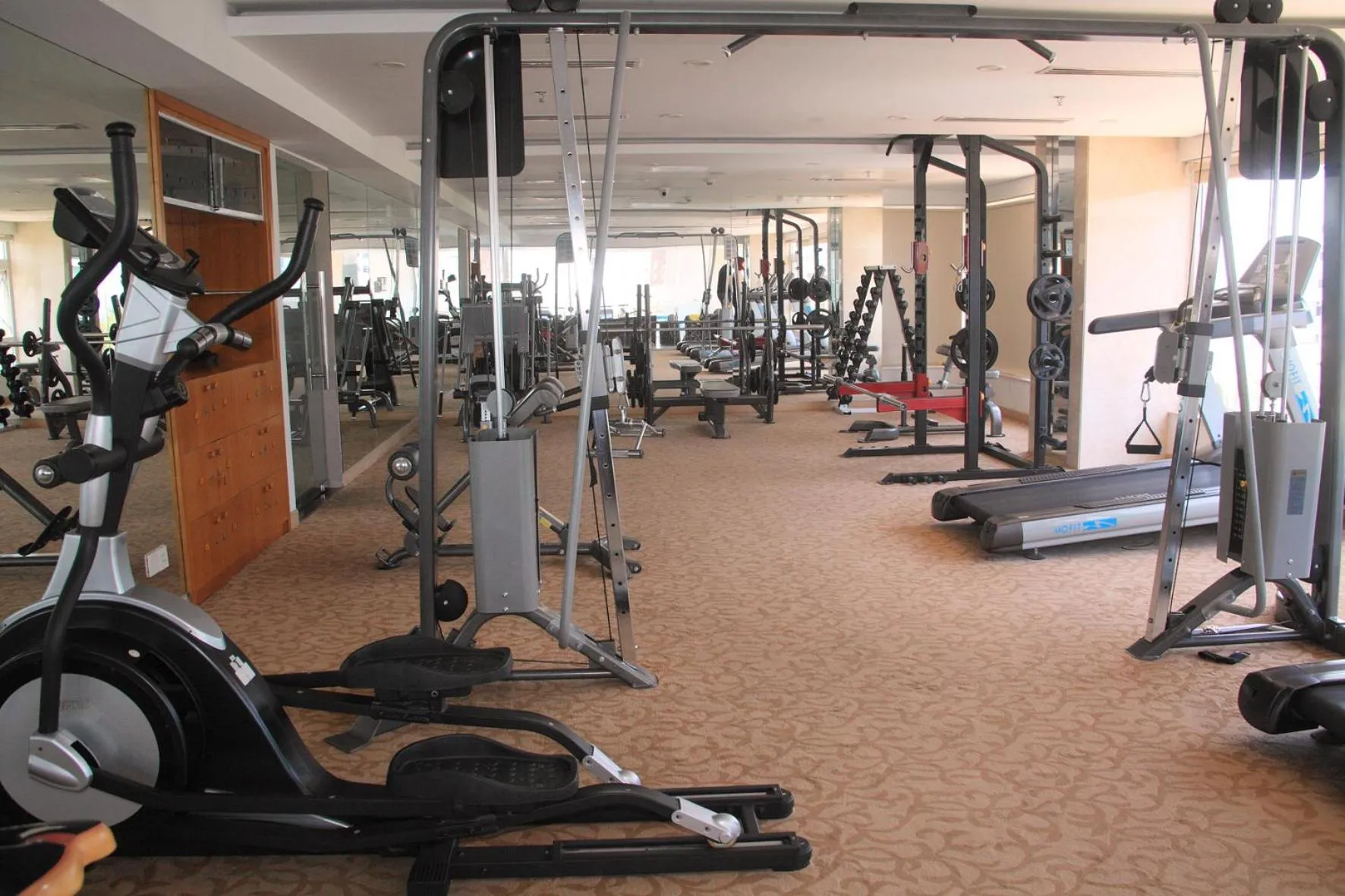 Fitness centre/facilities in Dendro Gold Hotel