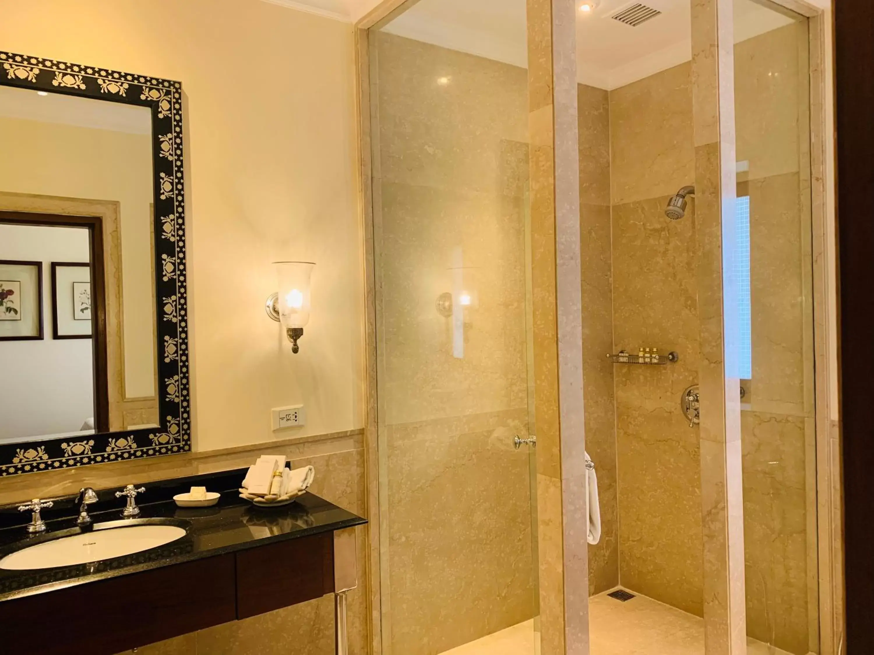 Shower, Bathroom in Maidens Hotel New Delhi