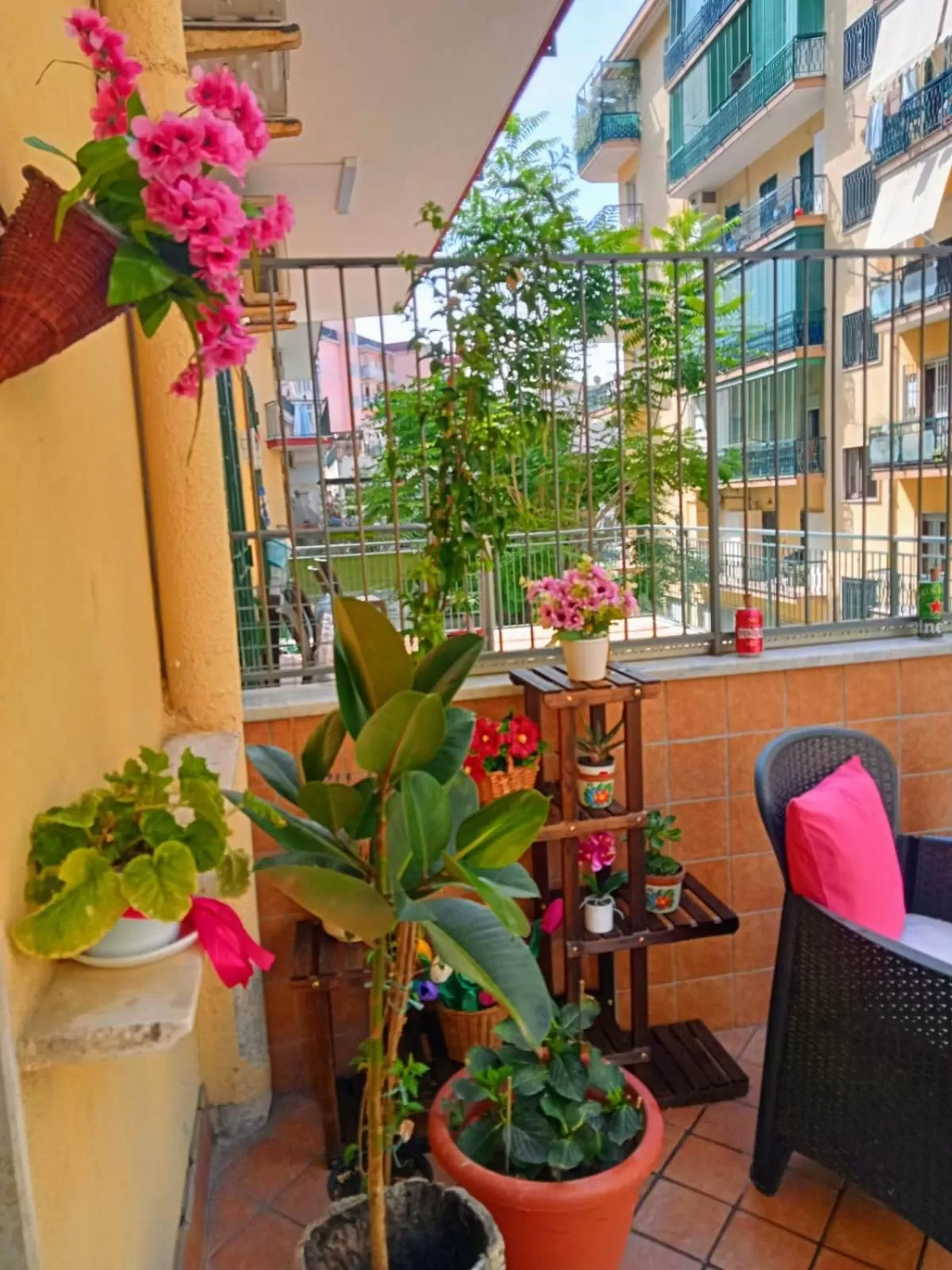 Balcony/Terrace in La Terrazza di Monica & Teresa