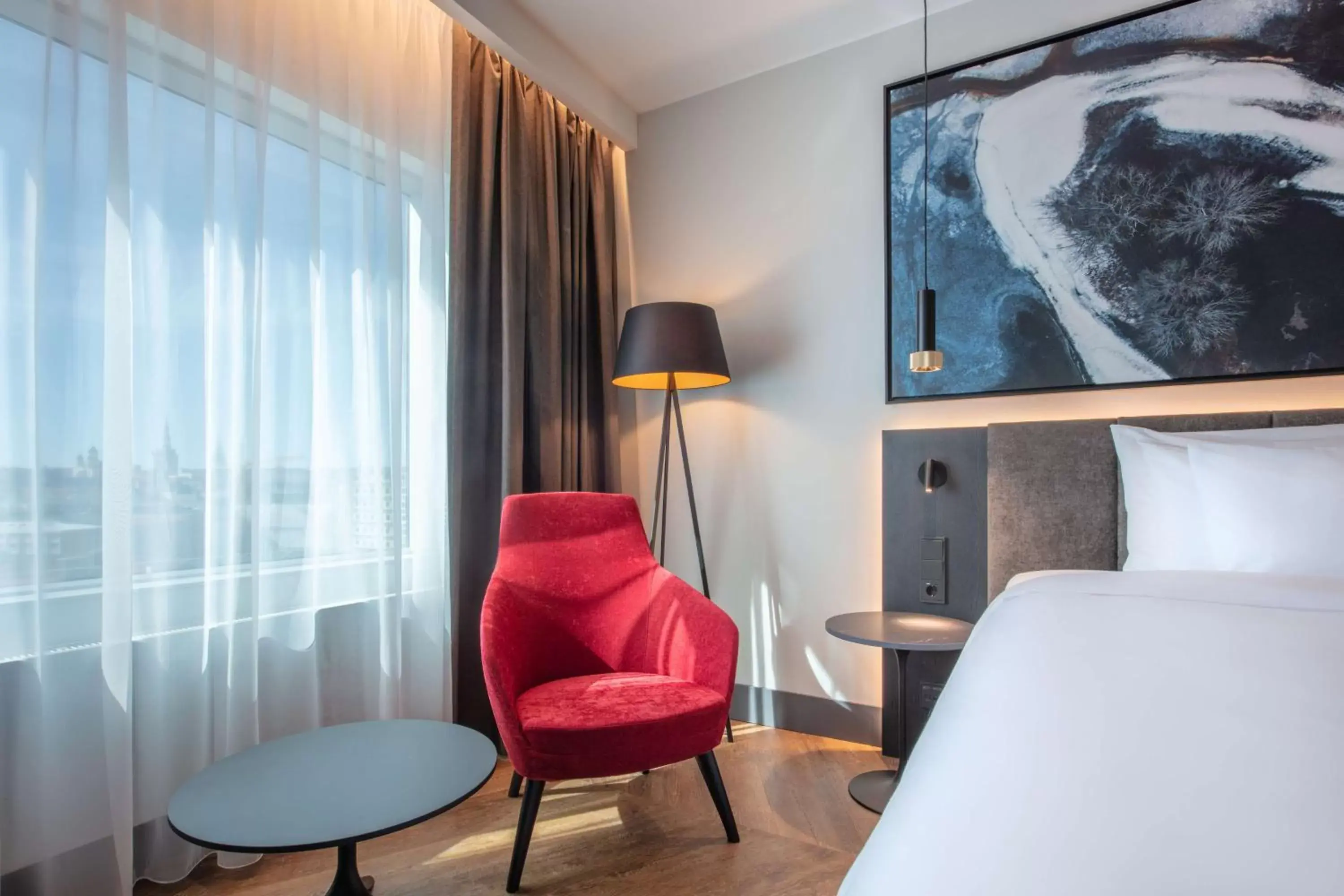 Bedroom, Seating Area in Radisson Collection Hotel, Tallinn