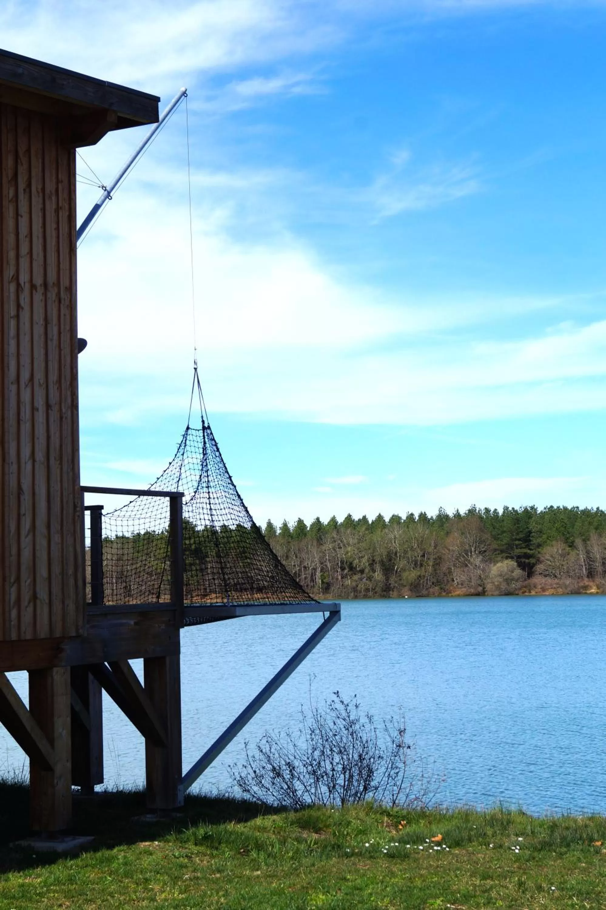 Patio in Écolodges du Golf du Sauternais