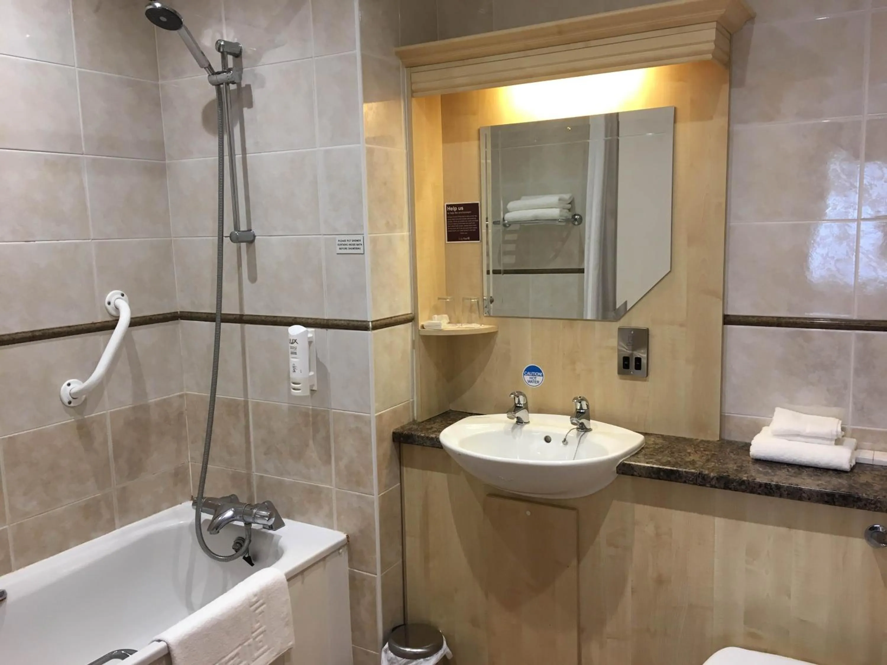 Bathroom in The Lodge Hotel