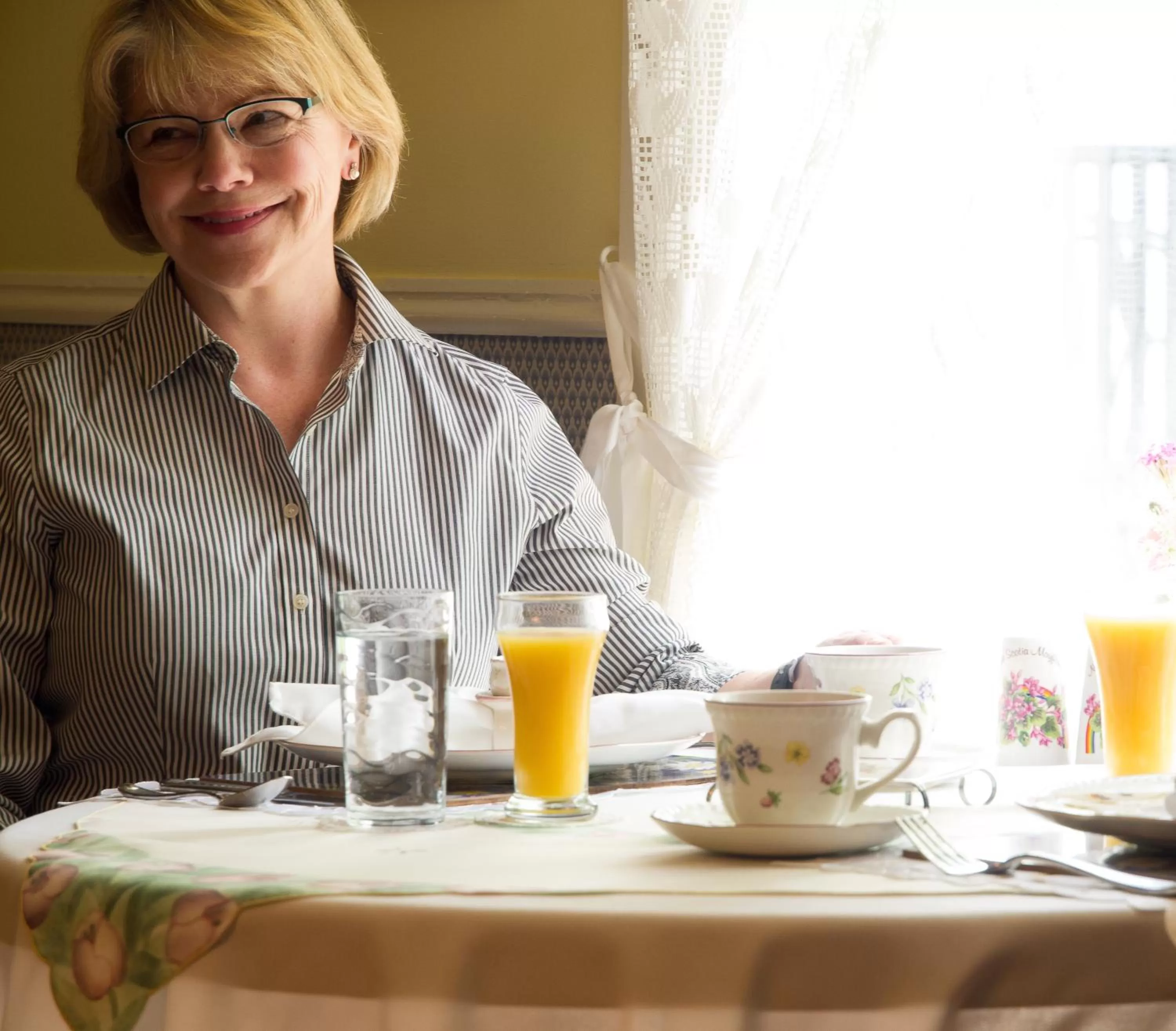 People in Farmhouse Inn B&B