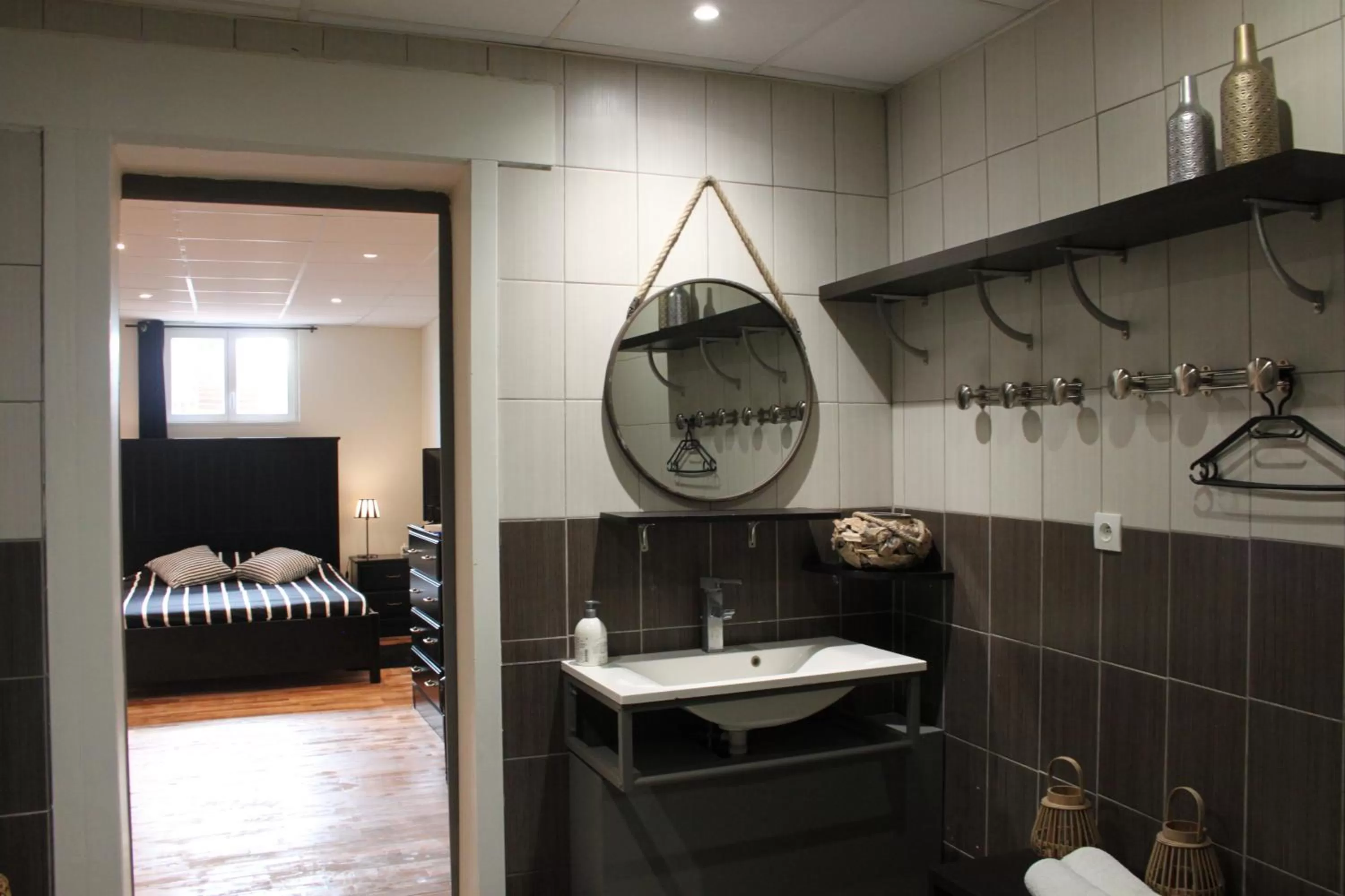 Bathroom in Appart'Hôtel Auxerre