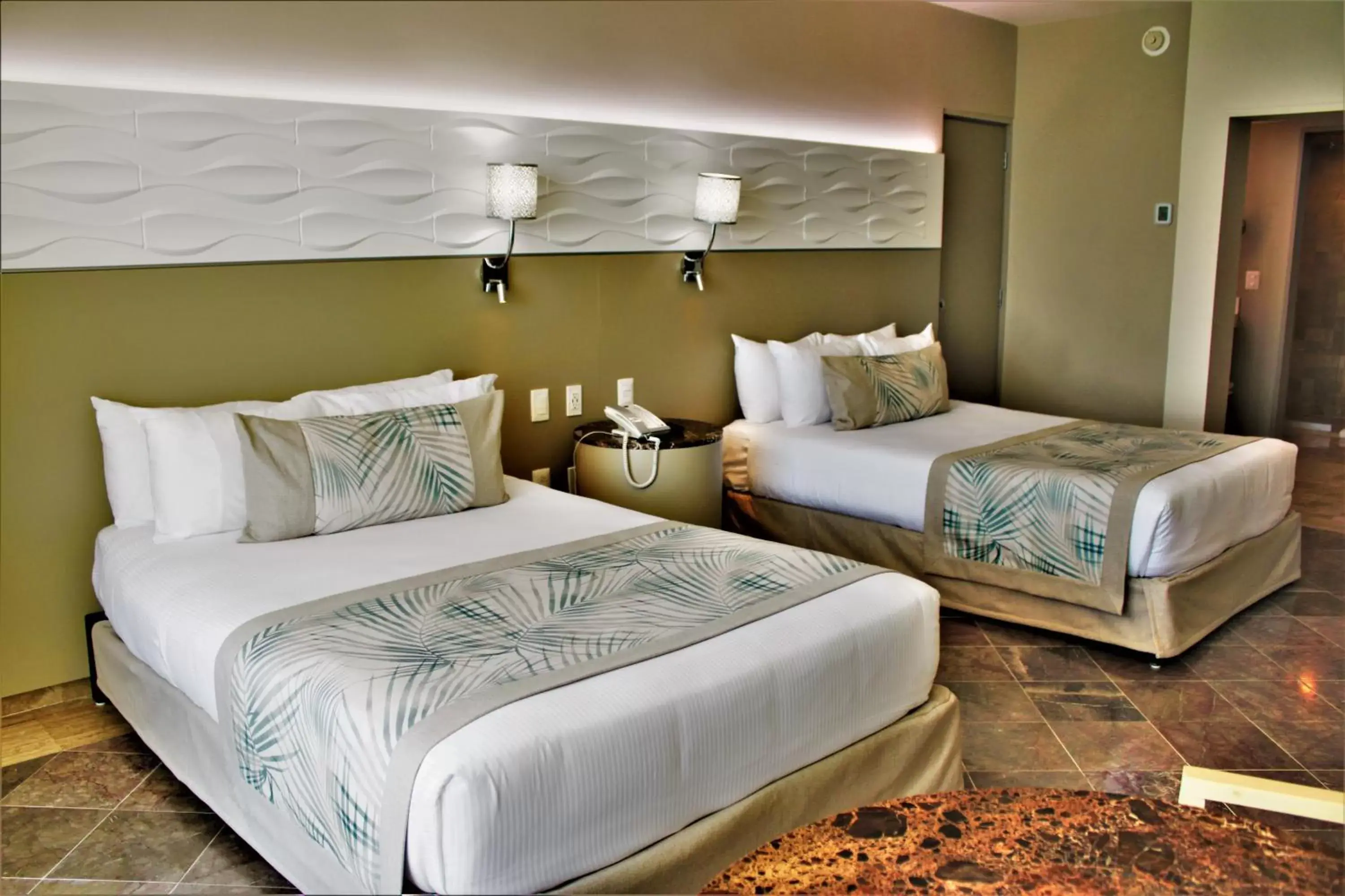 Bed in Krystal Grand Cancun