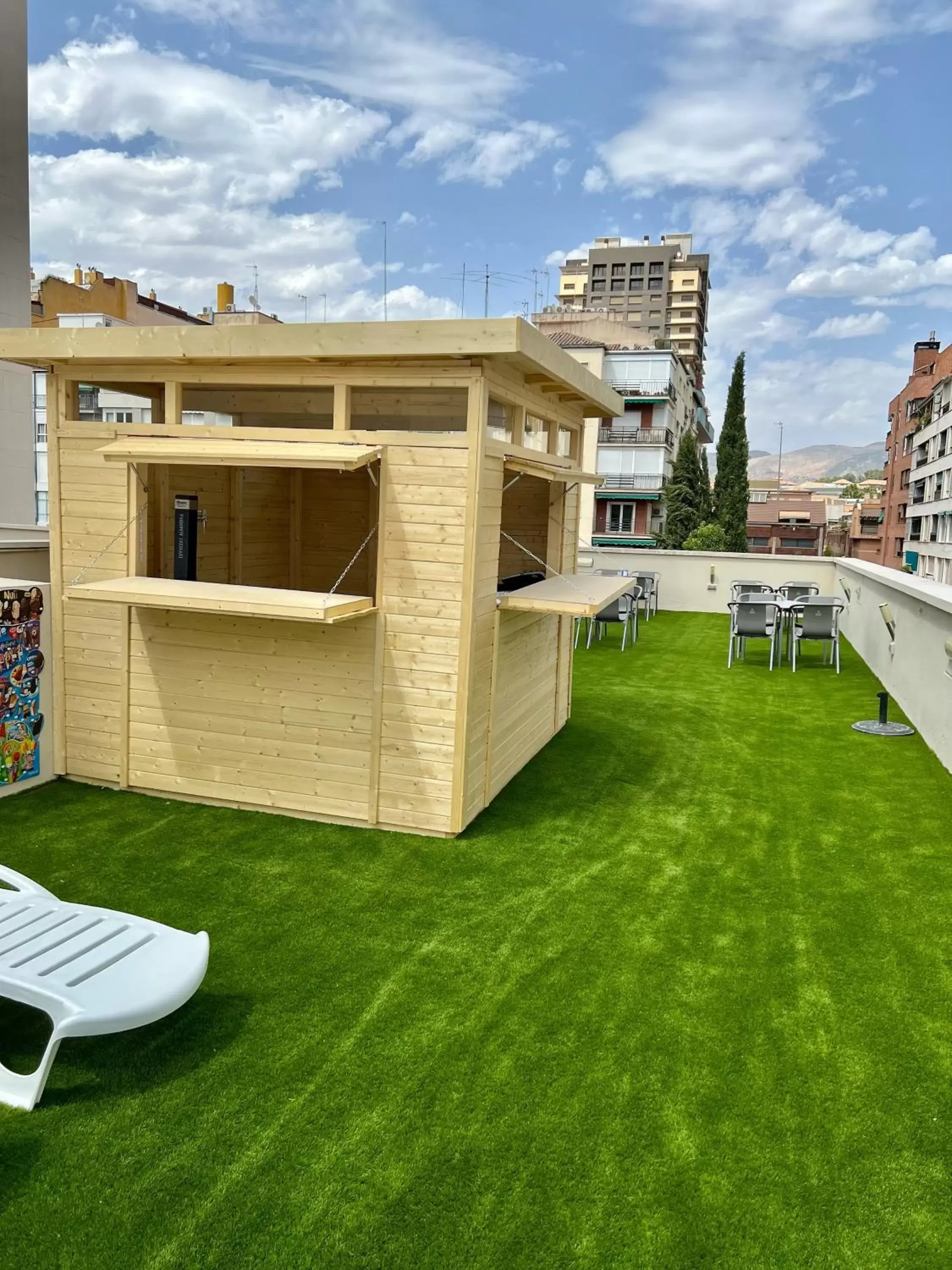 Balcony/Terrace, Property Building in Hotel Tent Granada