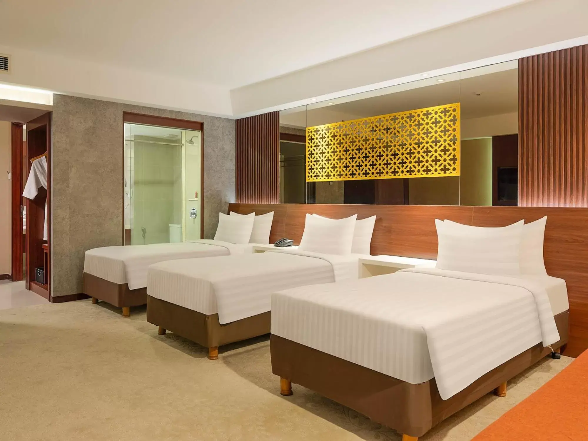 Bed in The Alana Yogyakarta Hotel and Convention Center