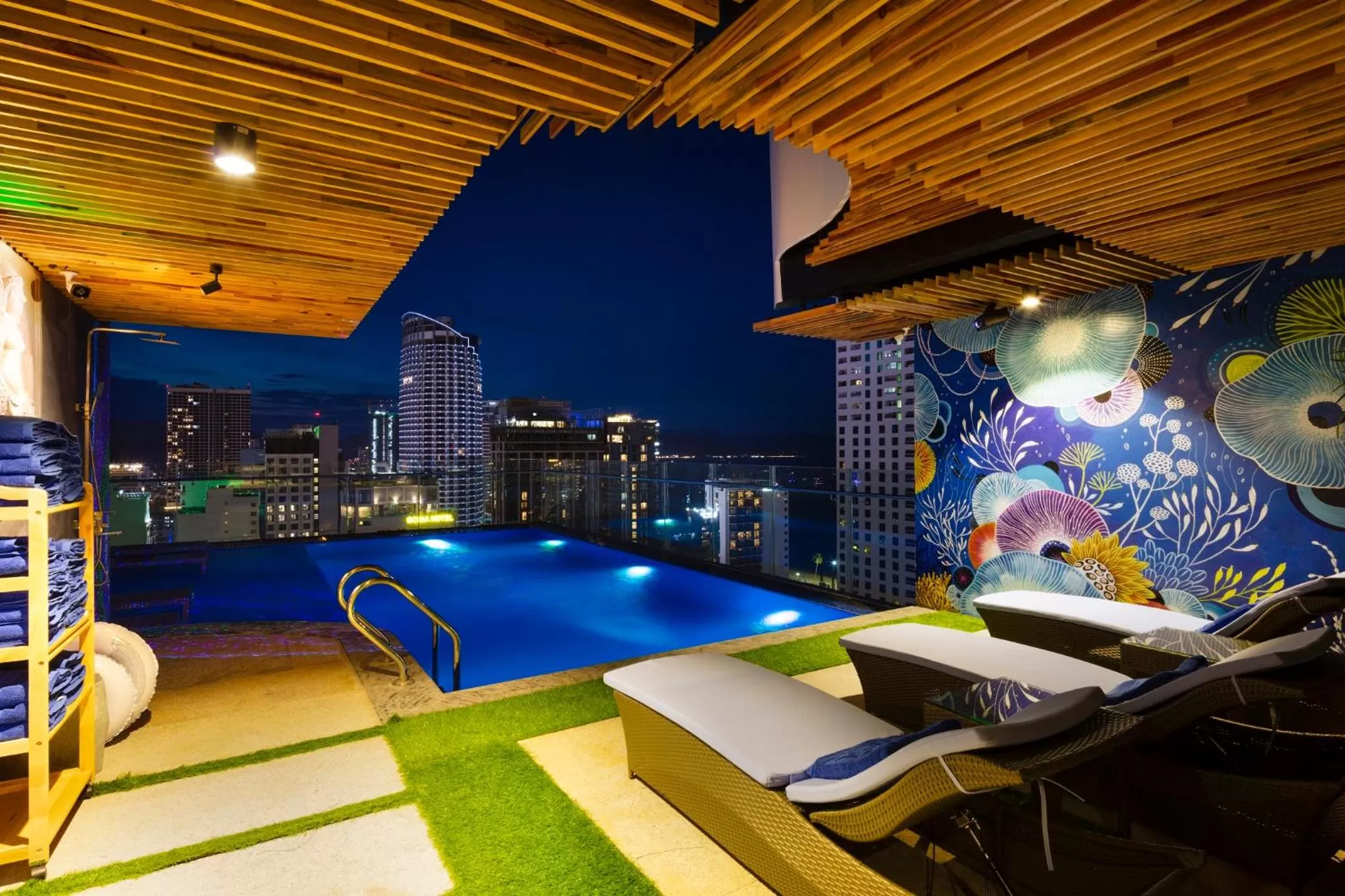 Swimming pool in Erica Nha Trang Hotel