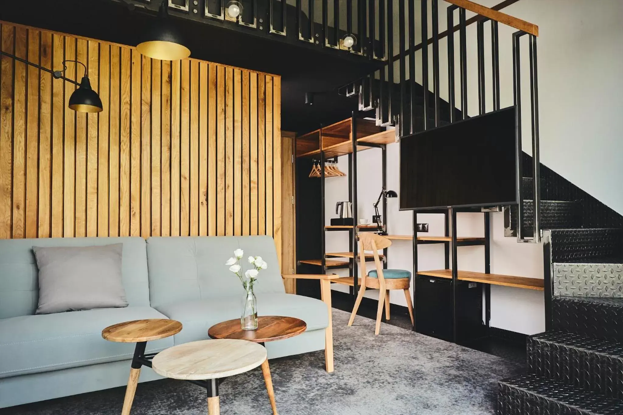 TV and multimedia, Seating Area in New Port - Hotel na Wiśle