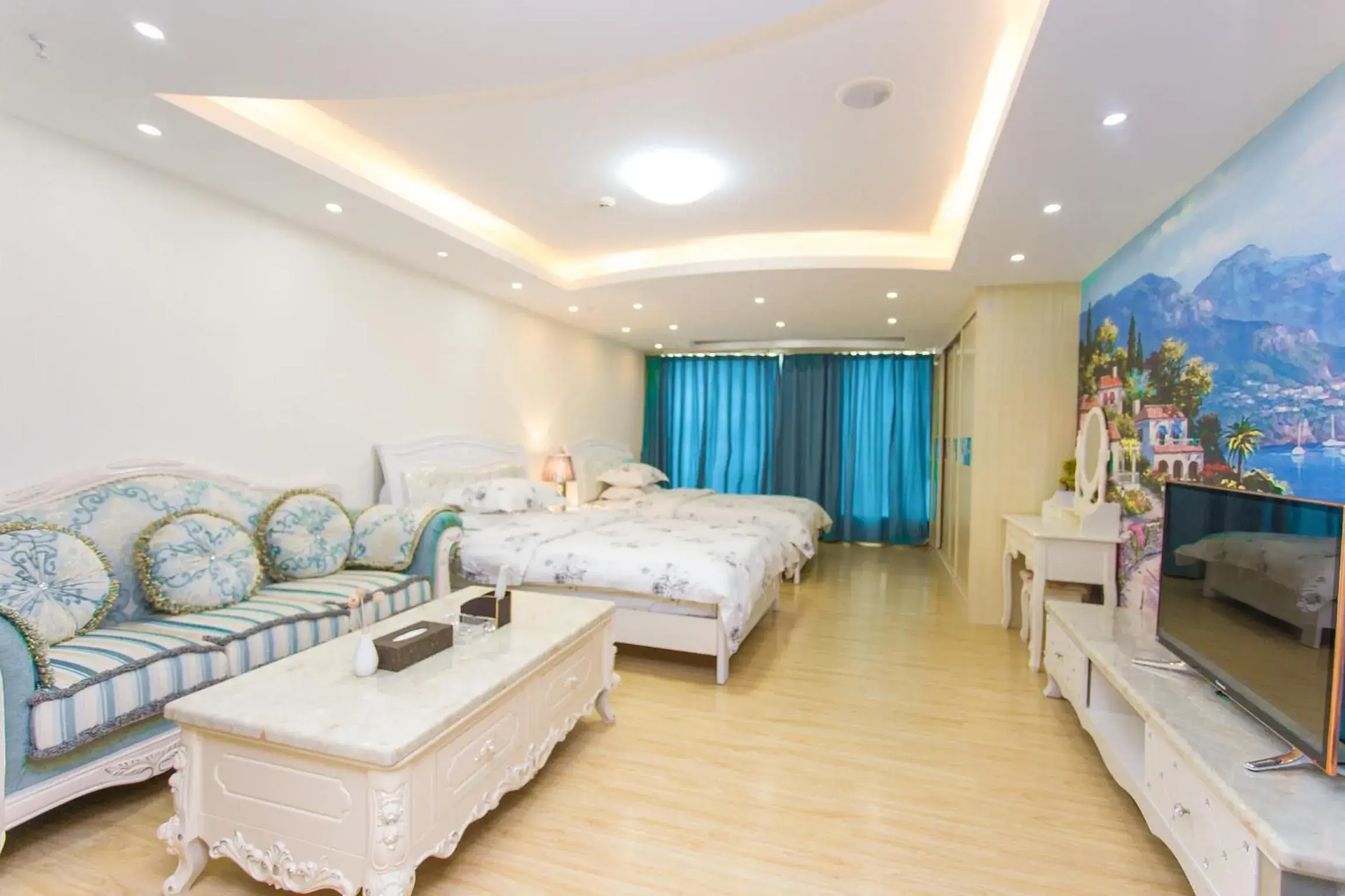 Photo of the whole room in Guangzhou Manhattan International Apartment Zhengjia Branch