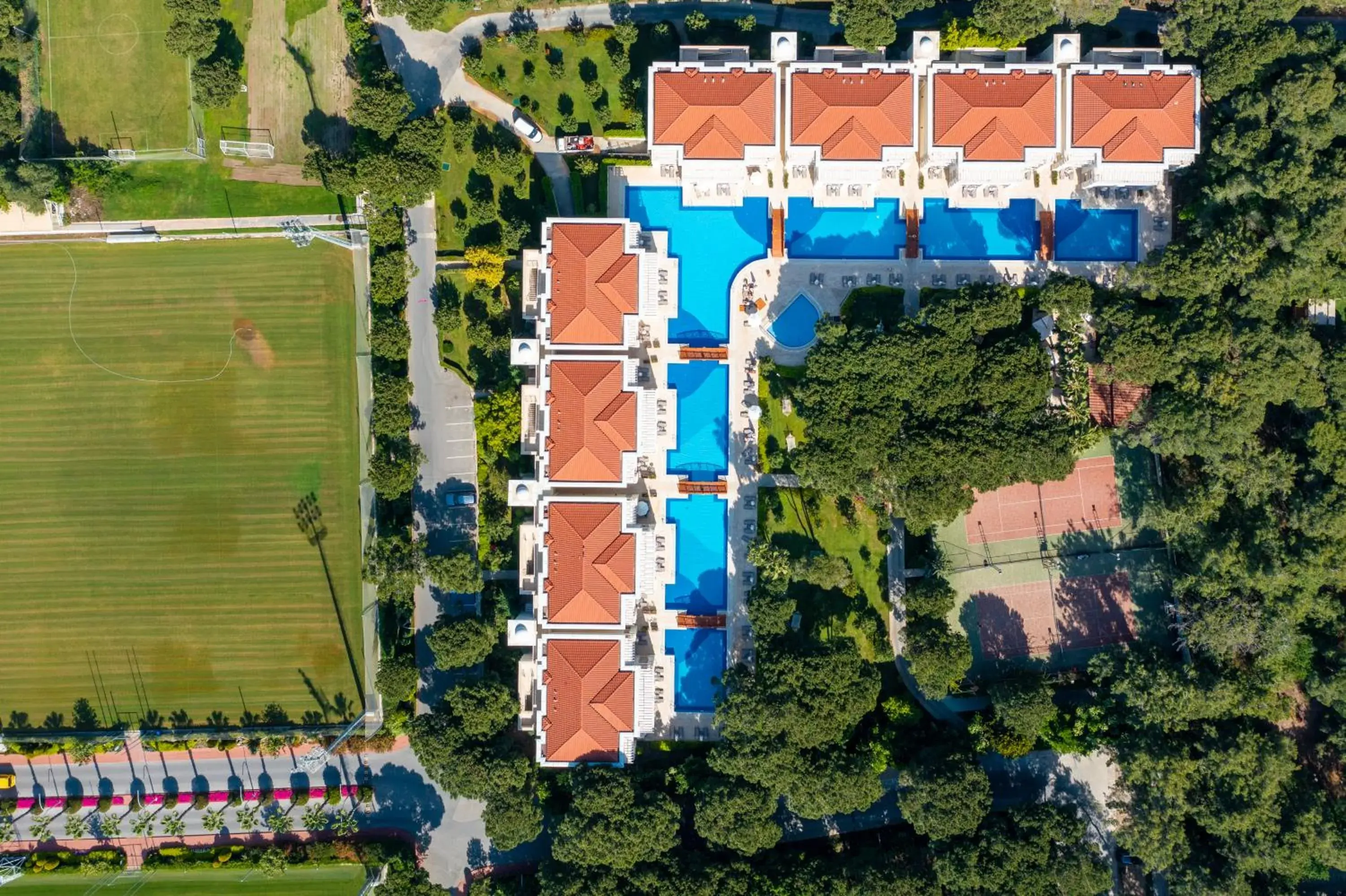 Bird's eye view, Bird's-eye View in Bellis Deluxe Hotel