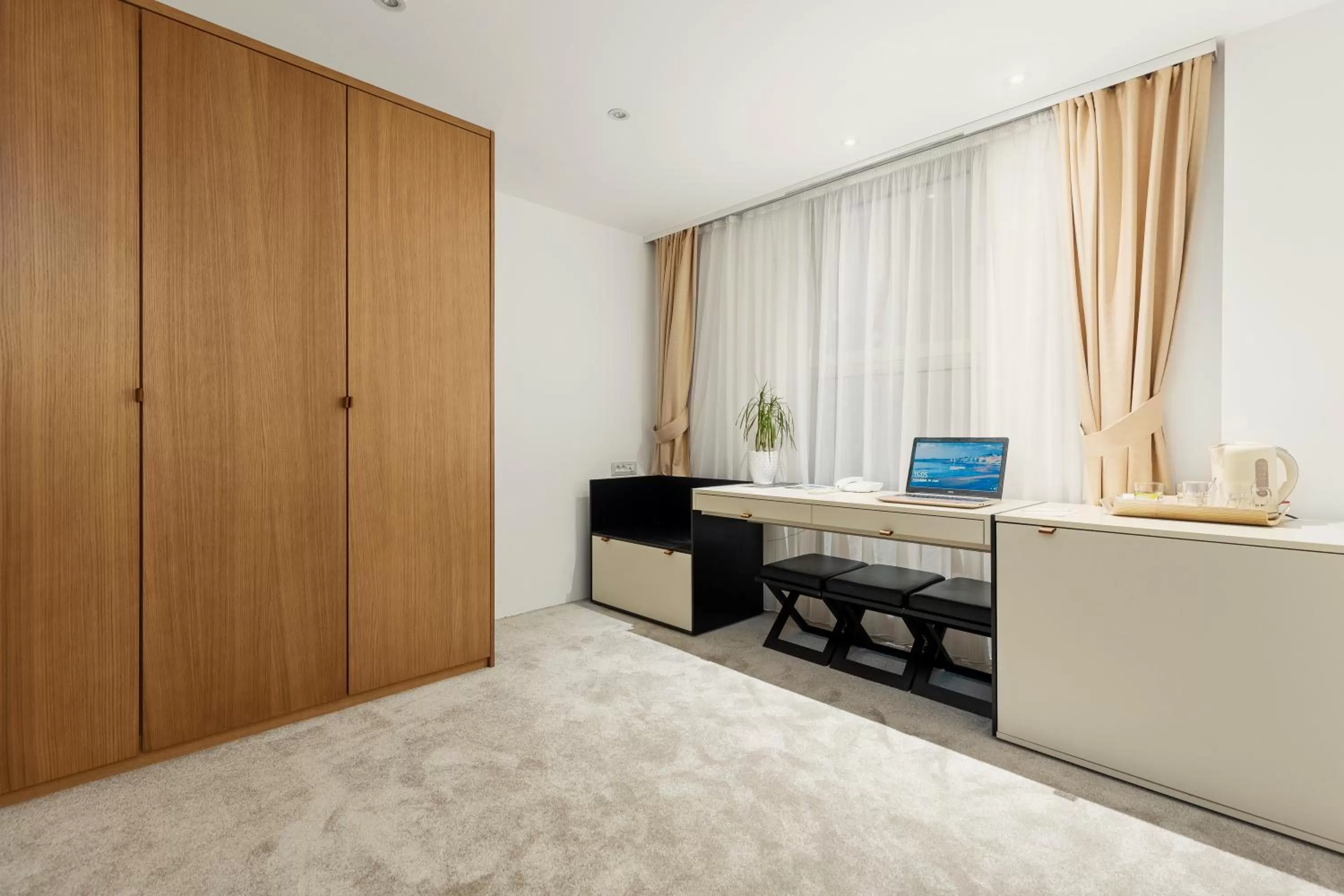 Bedroom, Bed in Hotel Harmonia by Dukley