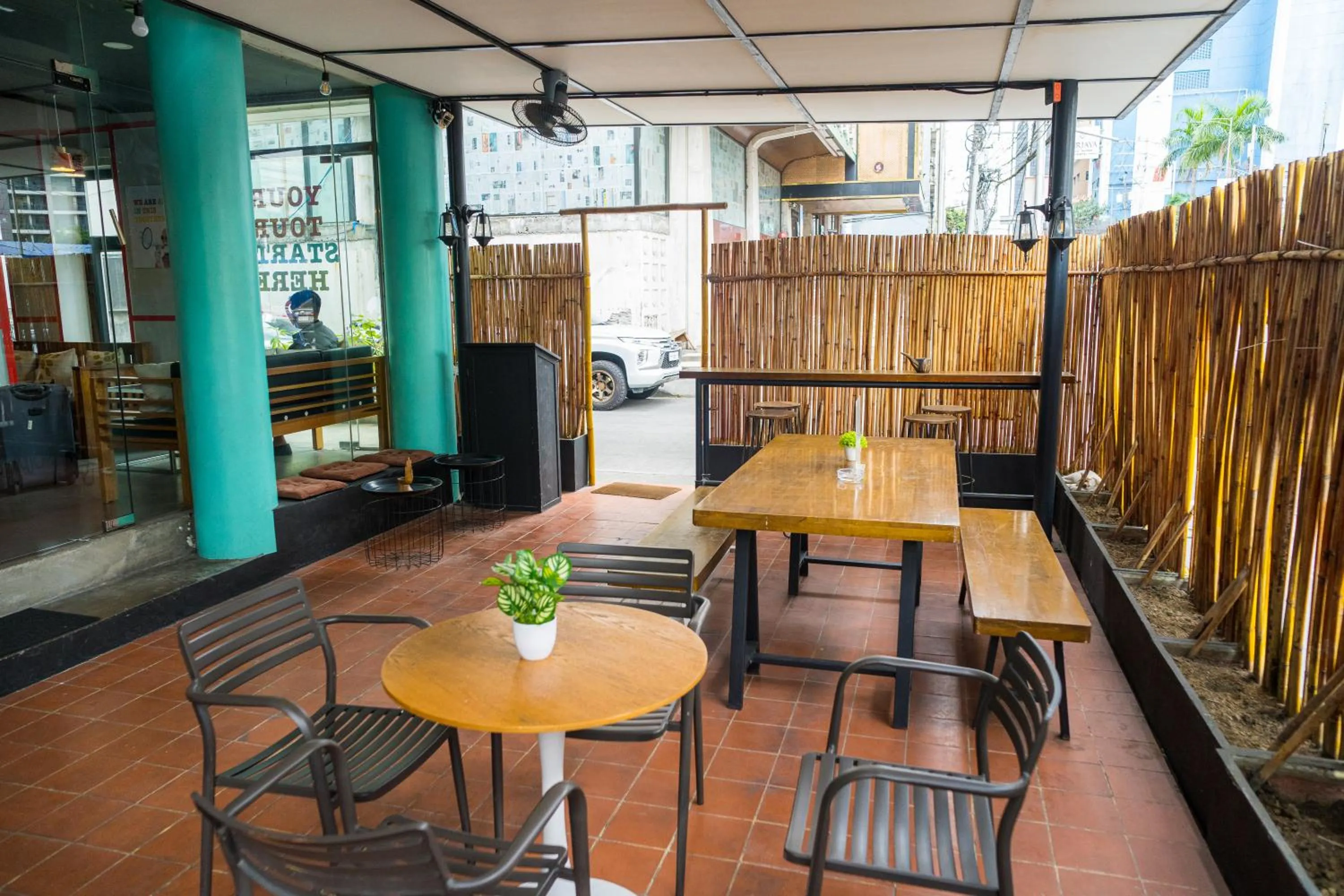 Patio in Abraham Manila - Located in Central Makati