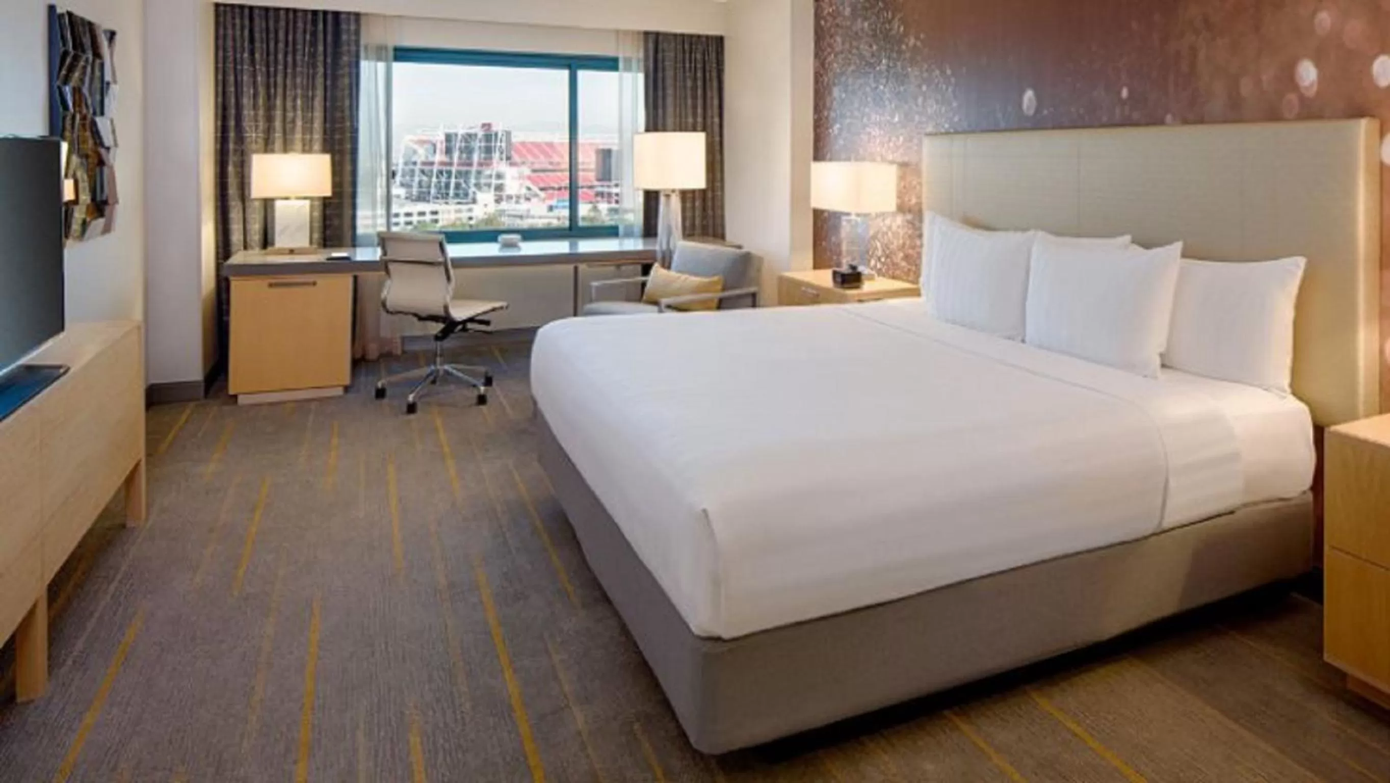 King Room with View in Hyatt Regency Santa Clara