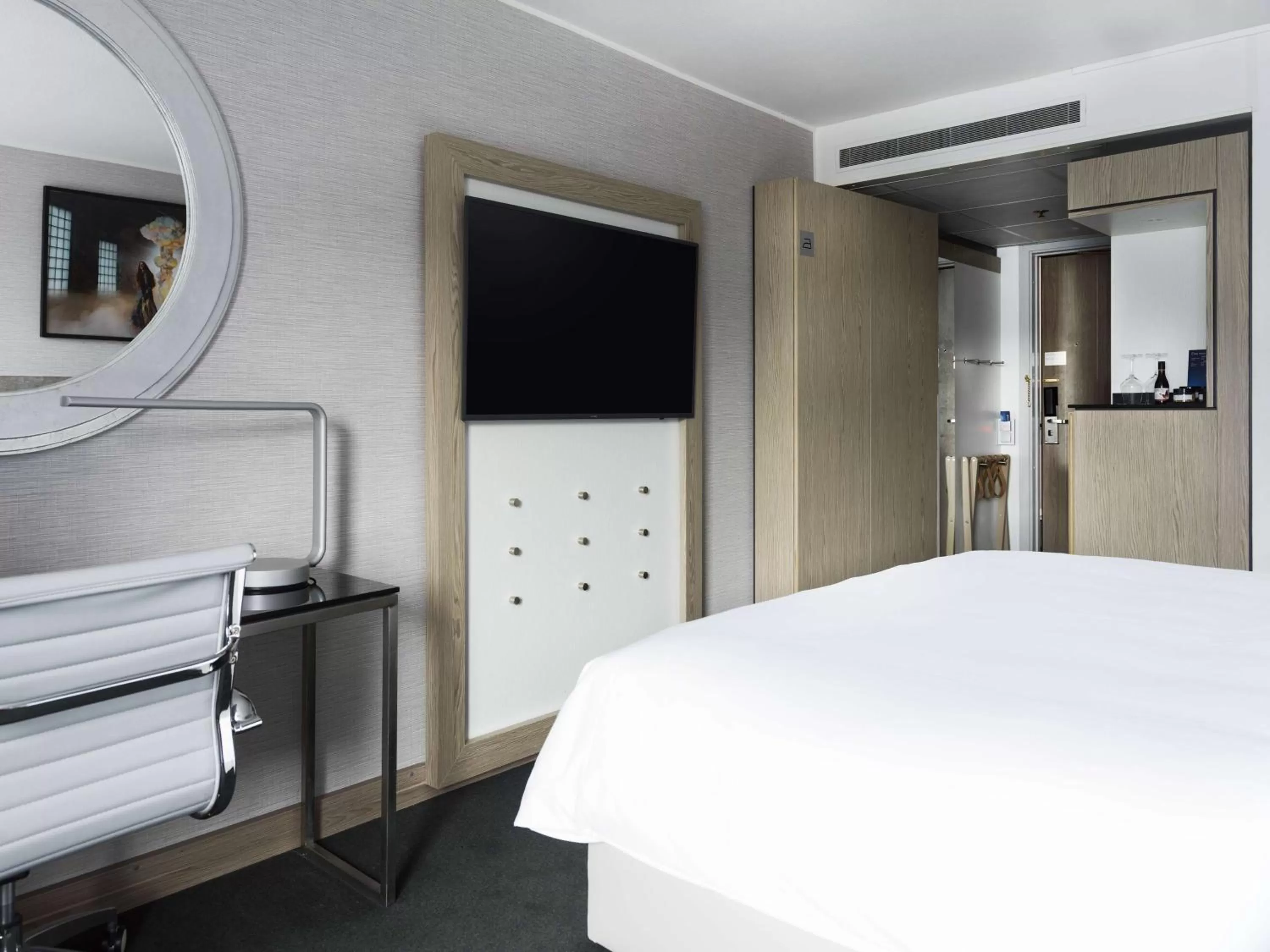 Bedroom, Bed in Radisson Blu Royal Viking Hotel, Stockholm