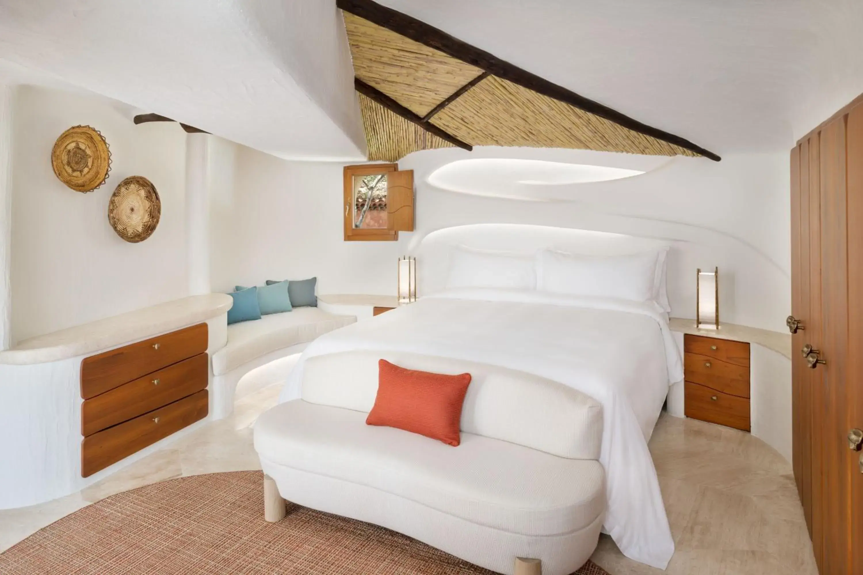 Bedroom, Bed in Hotel Cala Di Volpe A Luxury Collection Hotel Costa Smeralda