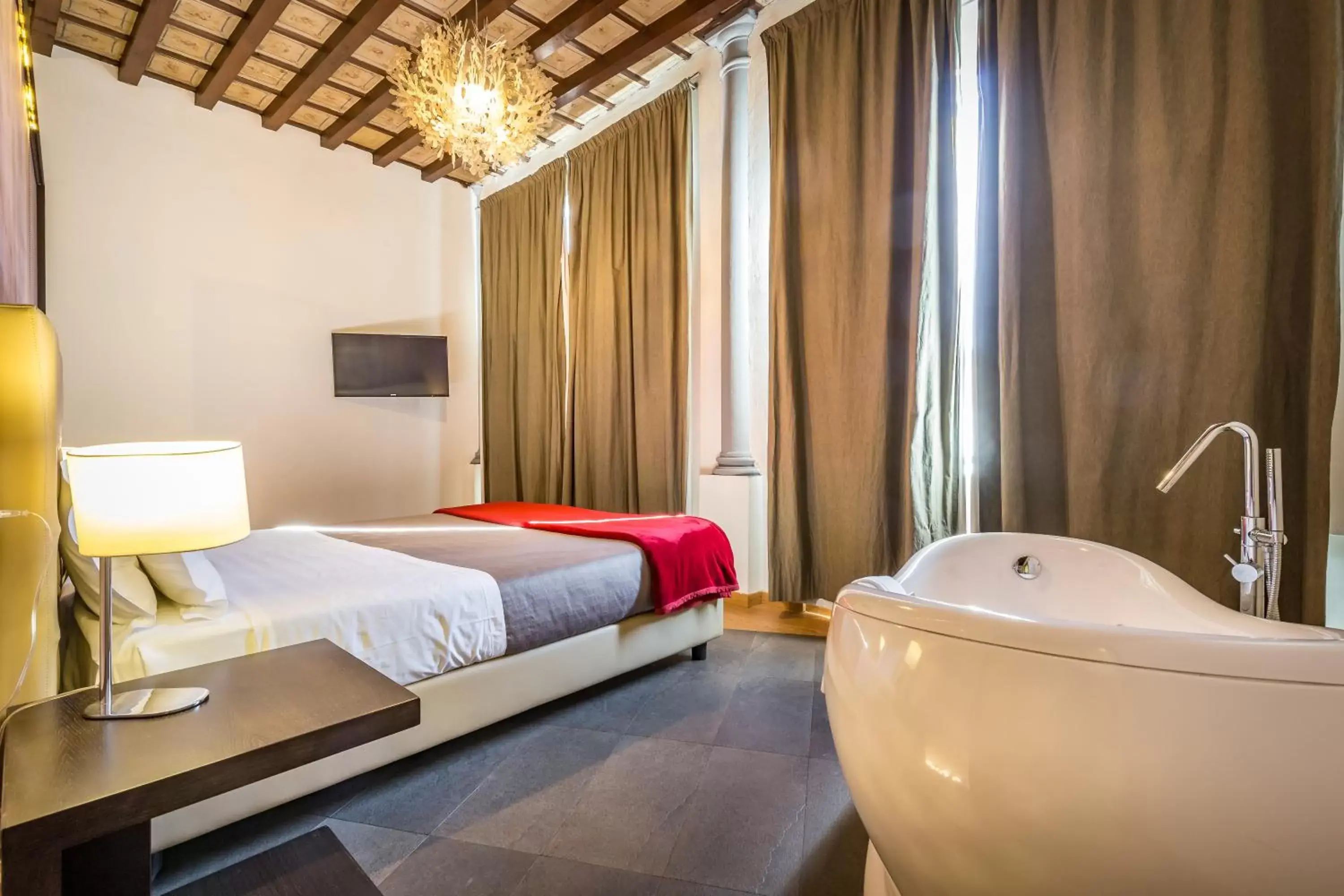 Bedroom, Bathroom in Hotel La Scaletta al Ponte Vecchio