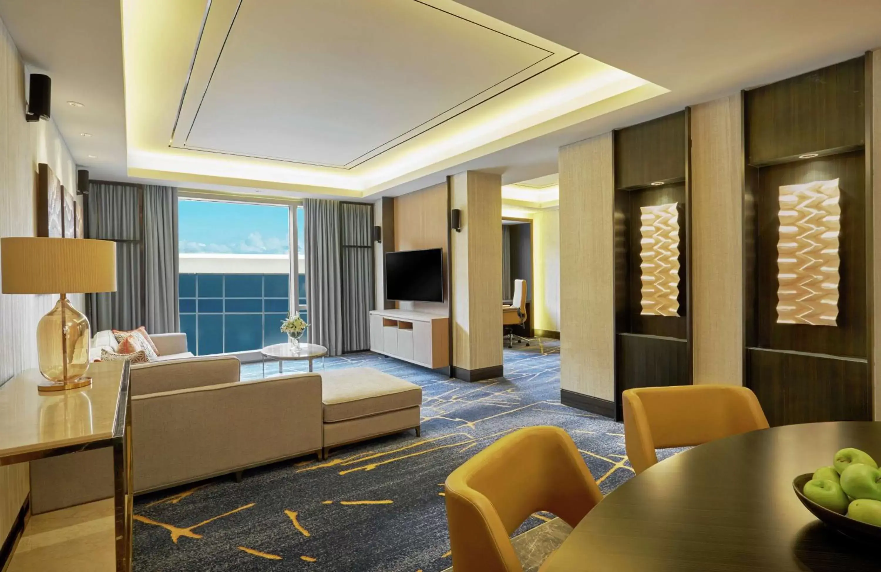 Bedroom in Hilton Manila