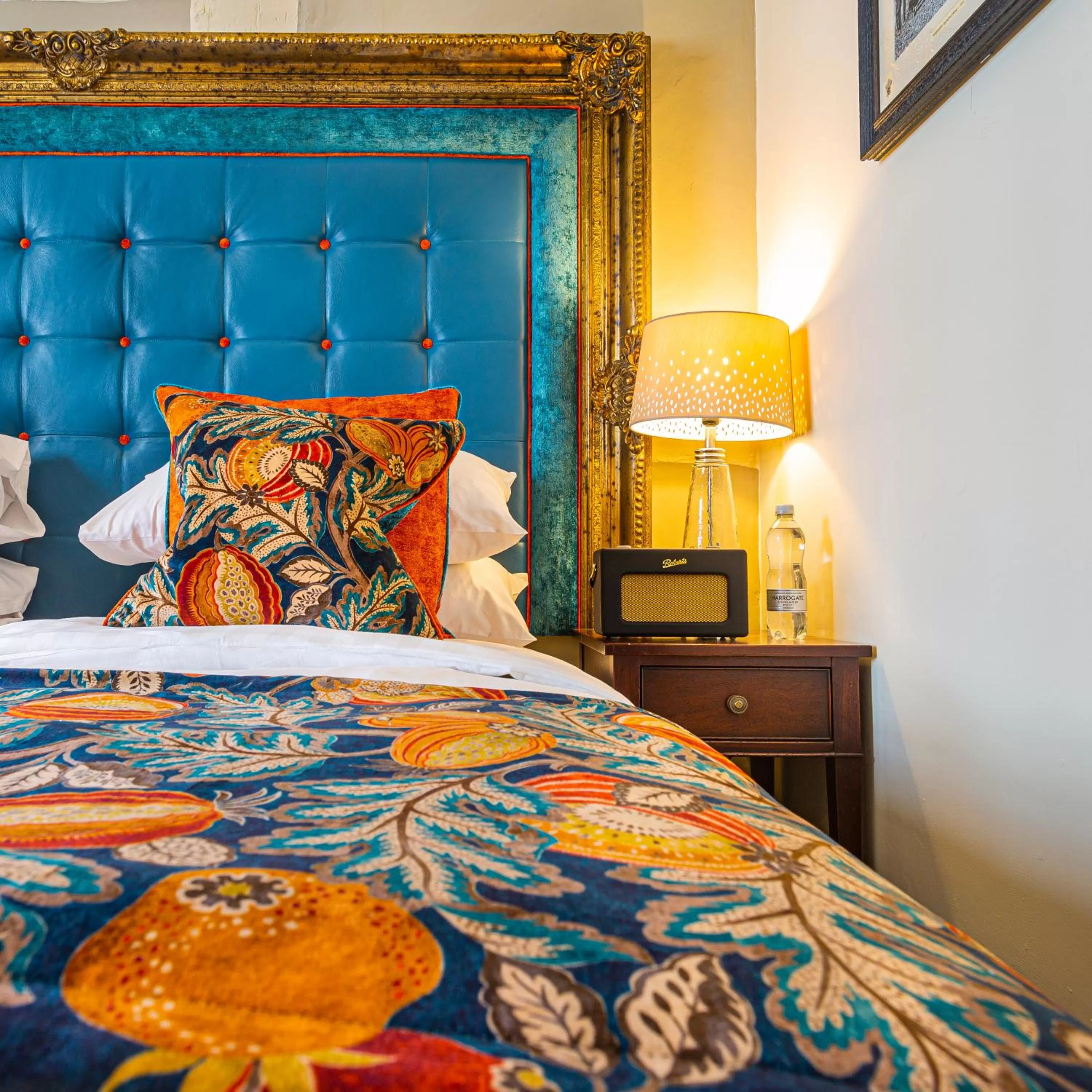 Bedroom, Bed in The Feathers Hotel, Ledbury - The Coaching Inn Group