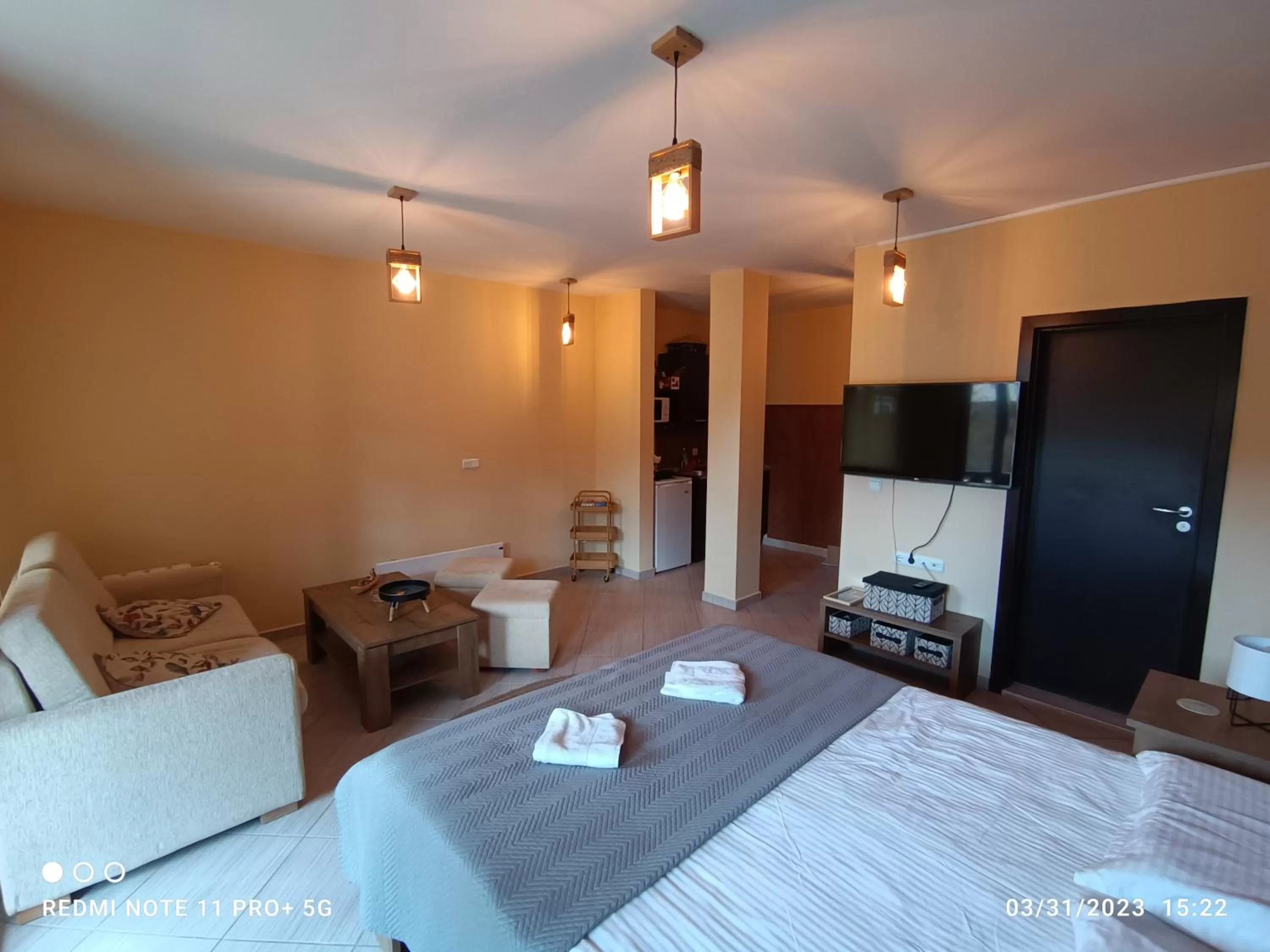 Bed in Studio D06, Green Life Bansko