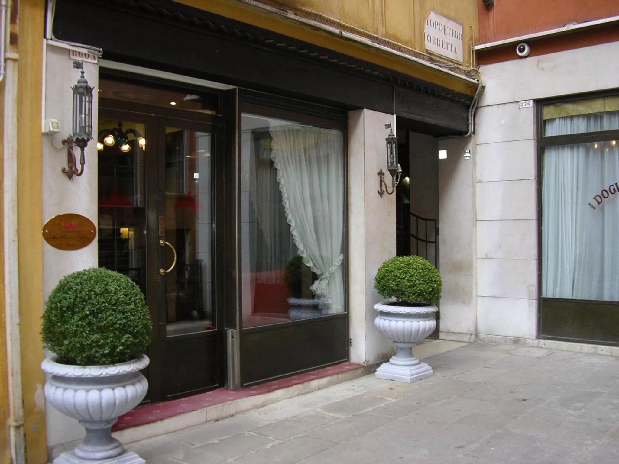 Facade/entrance in San Marco Palace