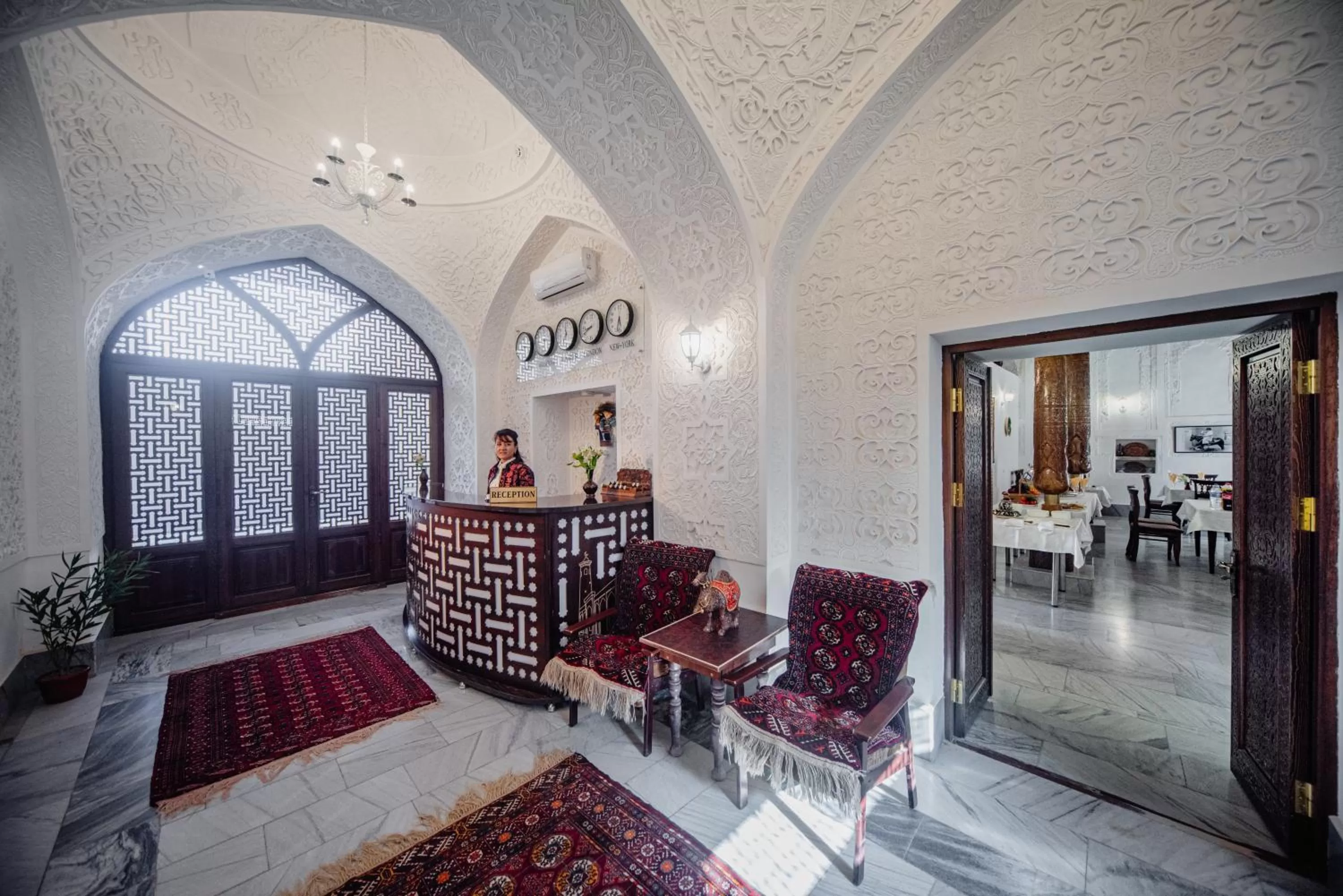 Lobby or reception in New Star Boutique hotel - madrasah Muhammad Mahram 1903
