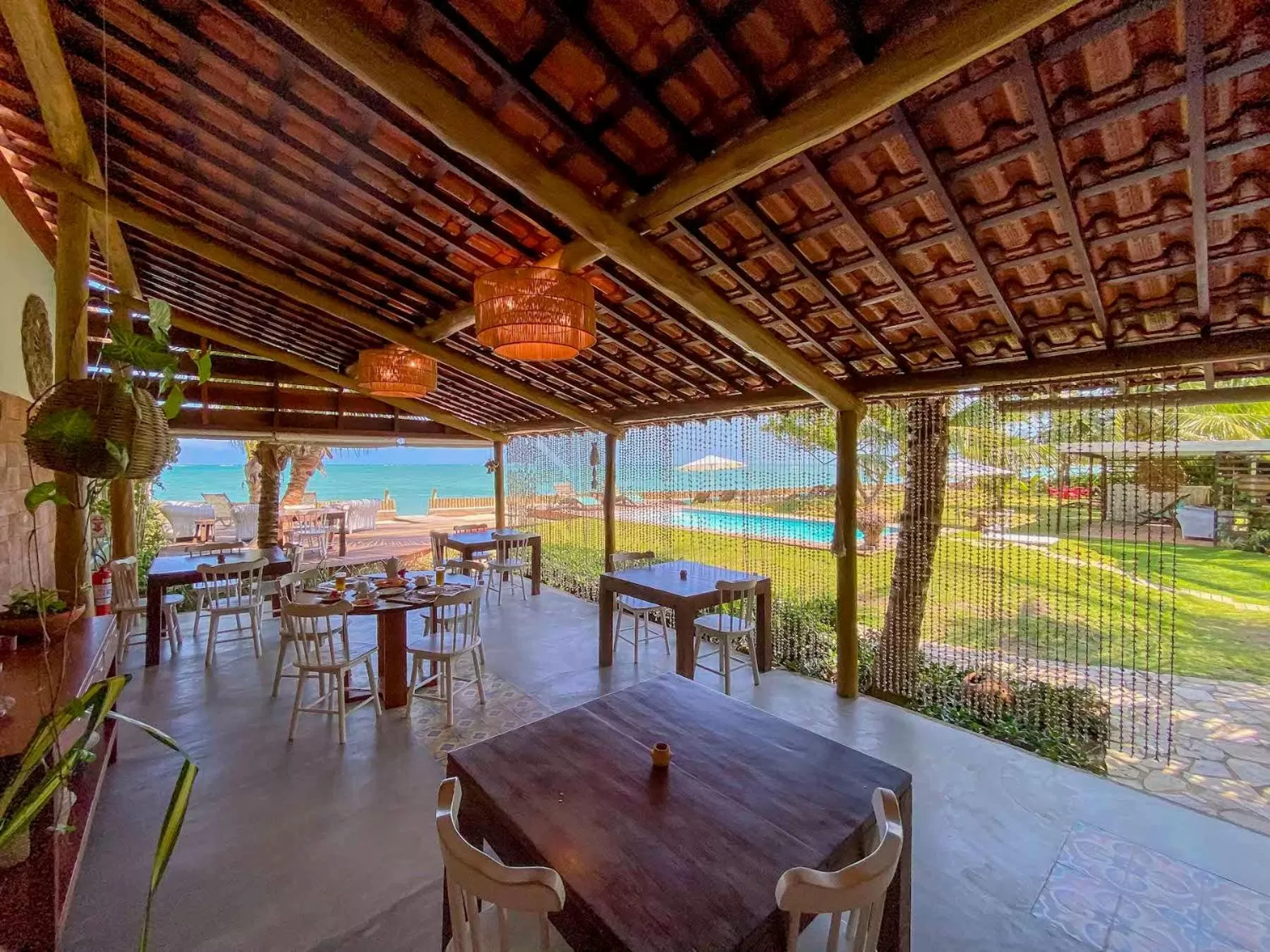 Restaurant/places to eat in Pousada Villa Tatuamunha