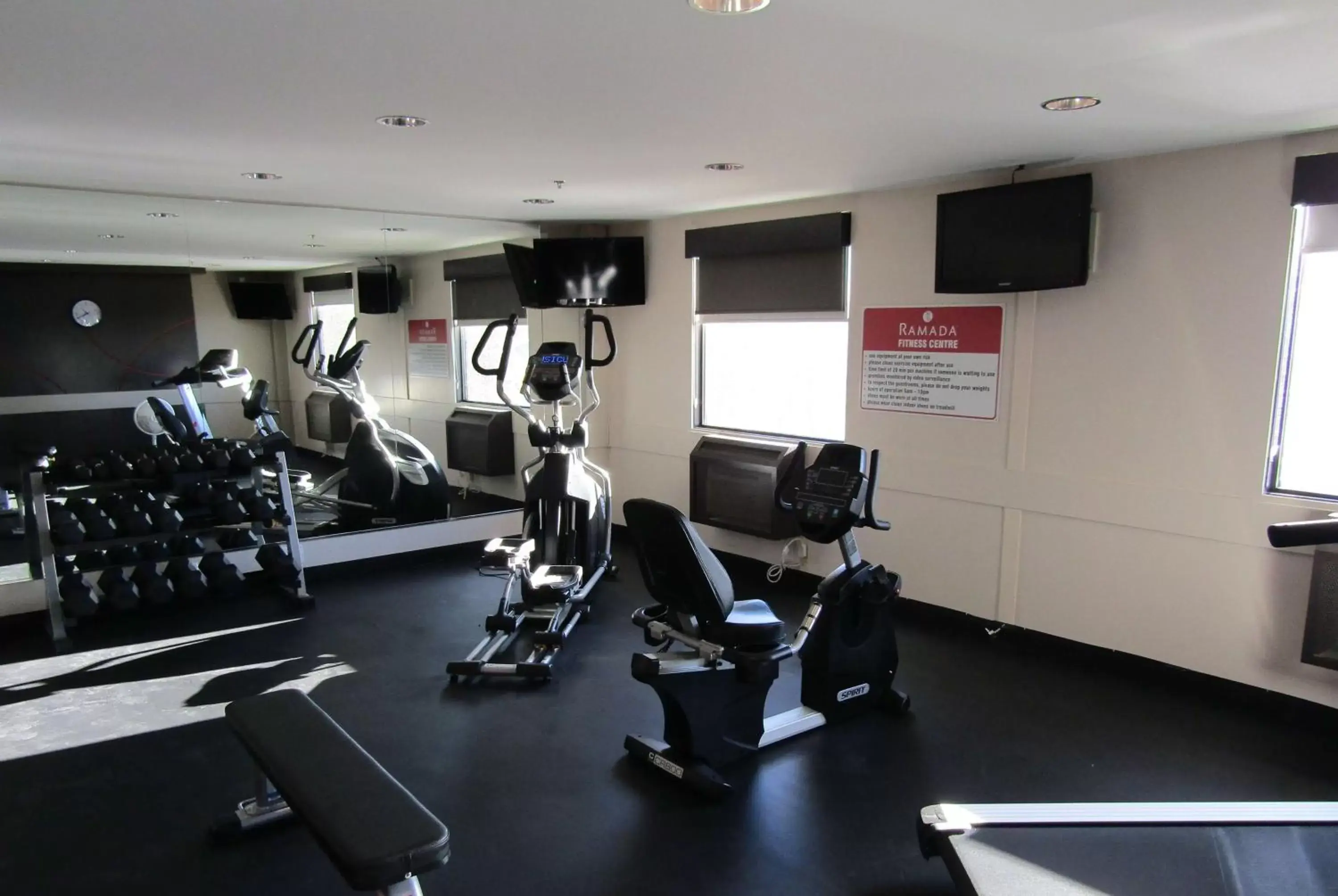 Fitness centre/facilities, Fitness Center/Facilities in Ramada by Wyndham Saskatoon