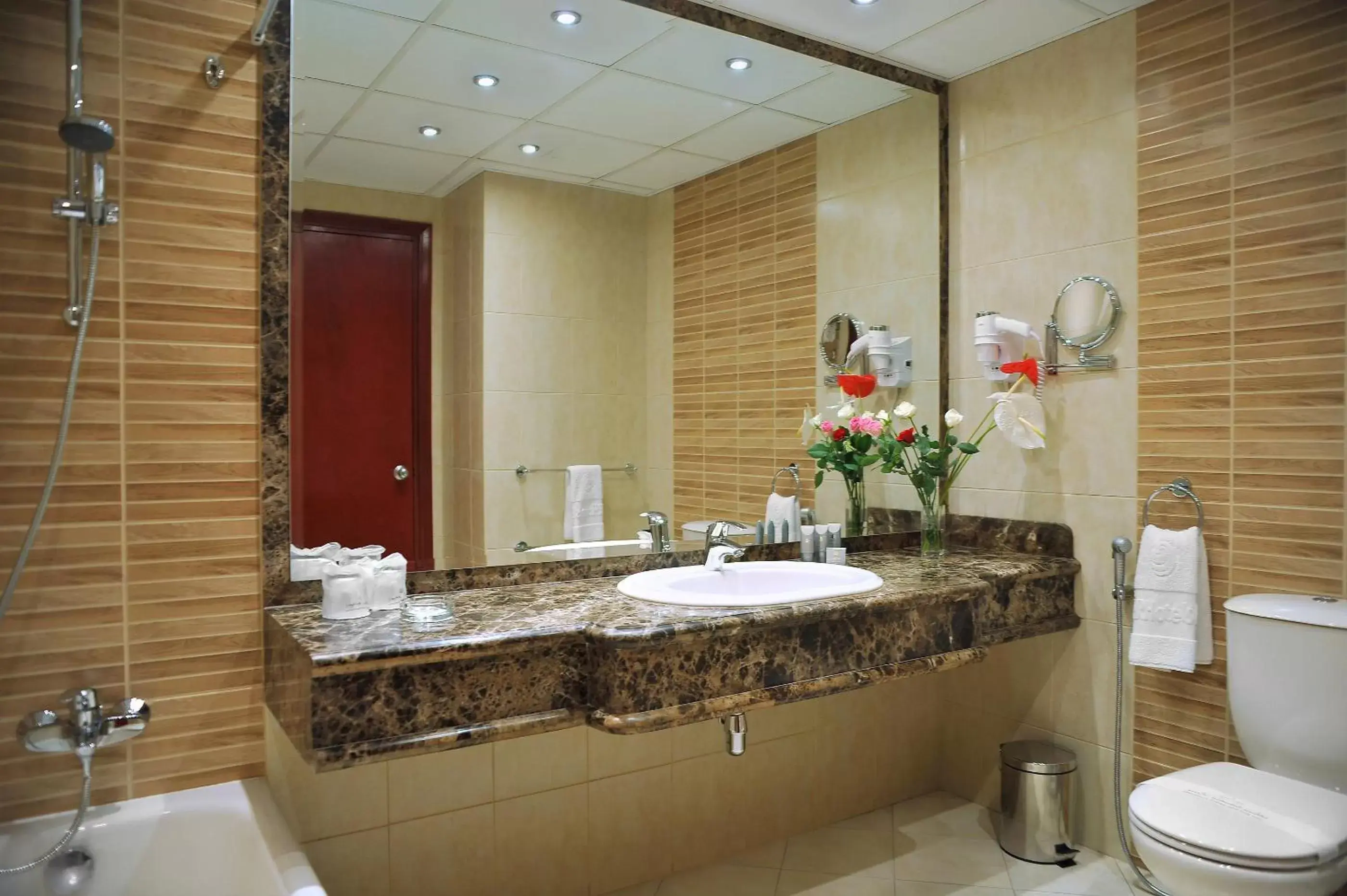 Bathroom in Safir Hotel Cairo
