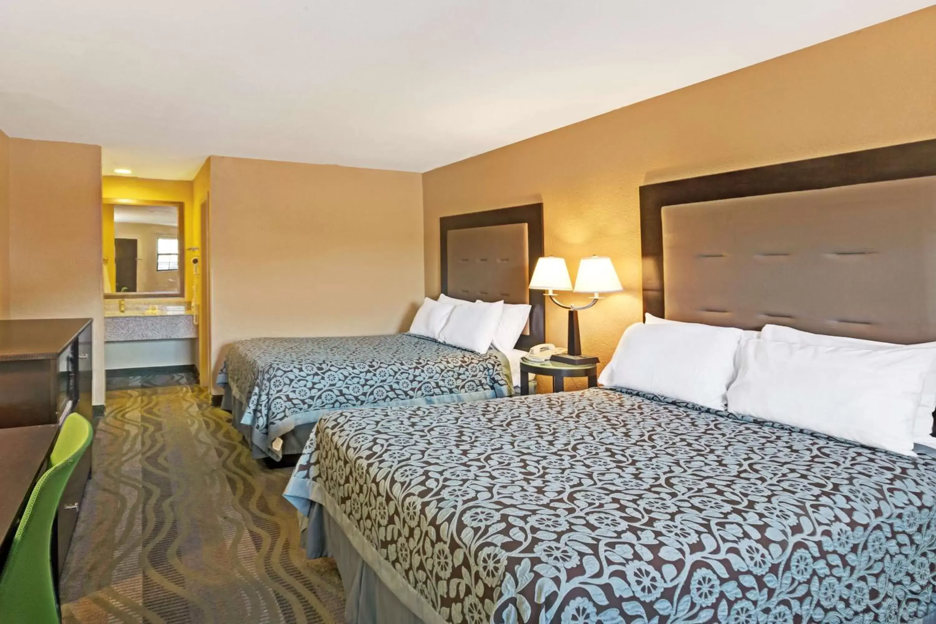 Deluxe Double Room with Two Double Beds - Non-Smoking in Days Inn by Wyndham Cherokee Near Casino