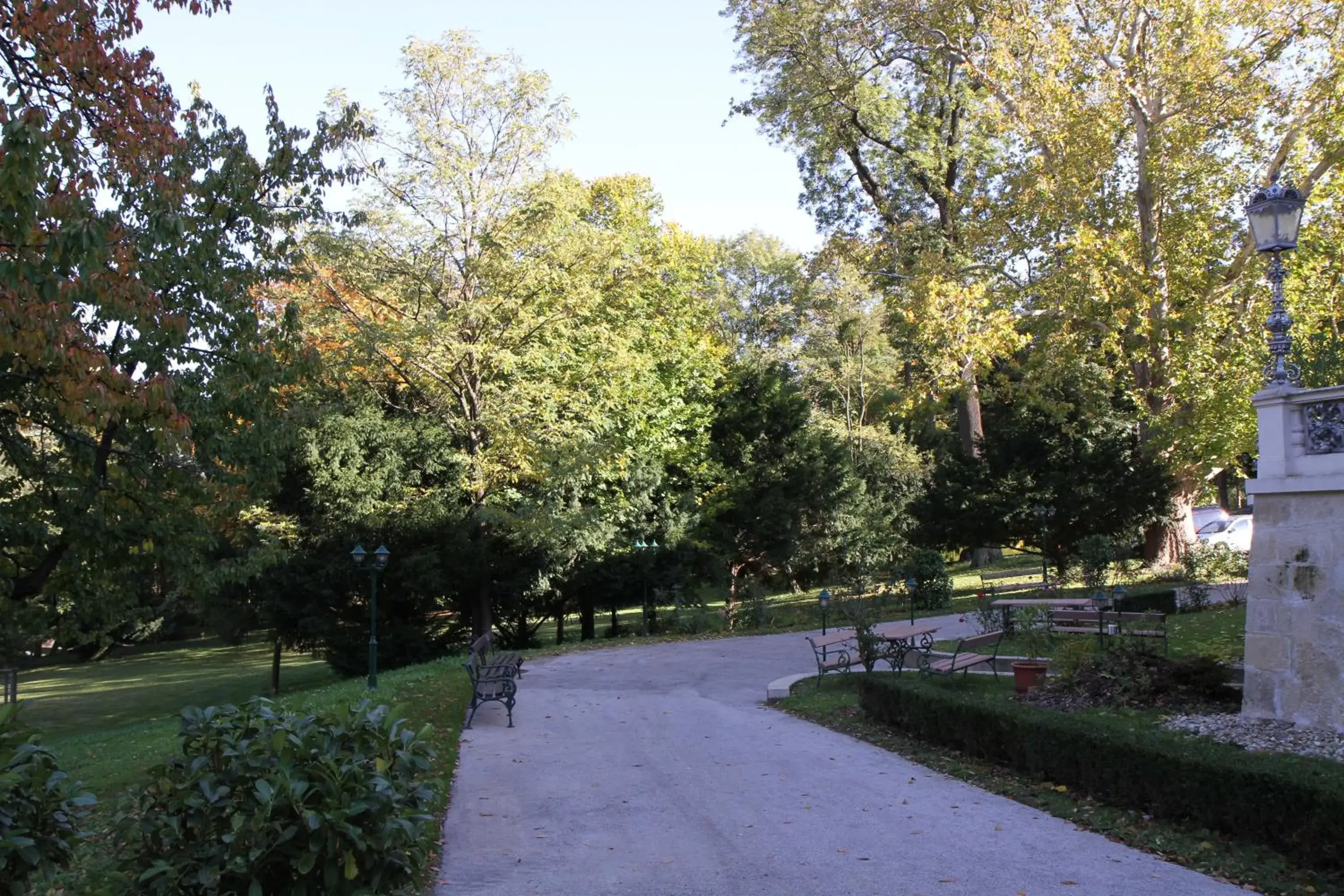 Garden in Seminarhotel Springer Schlössl