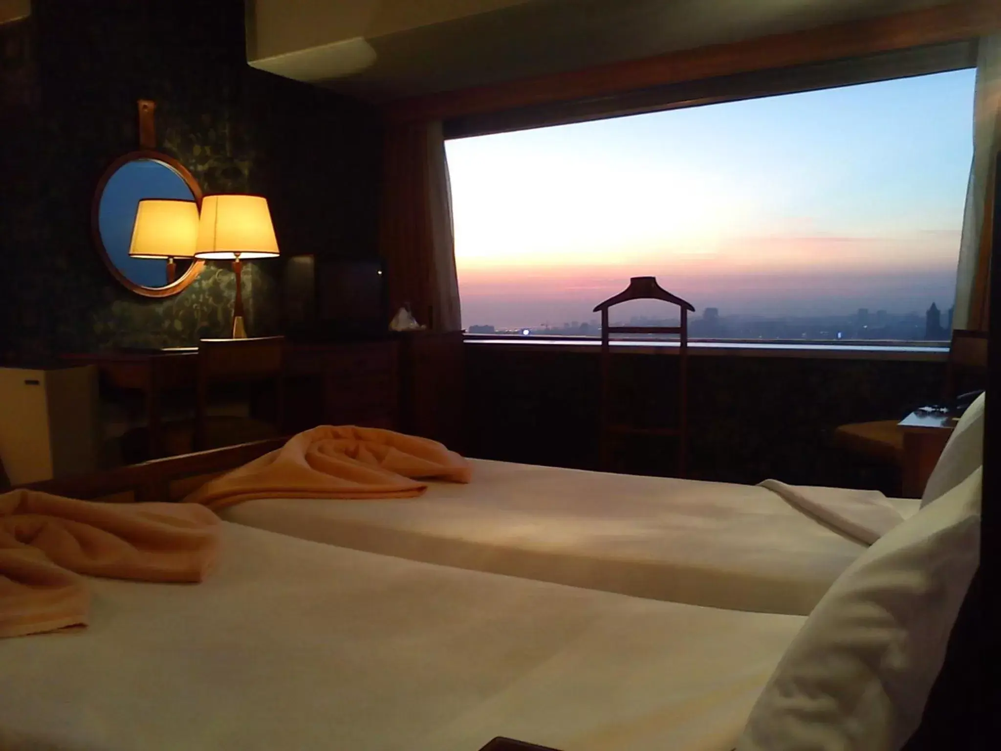 Bed in Hotel Miradouro