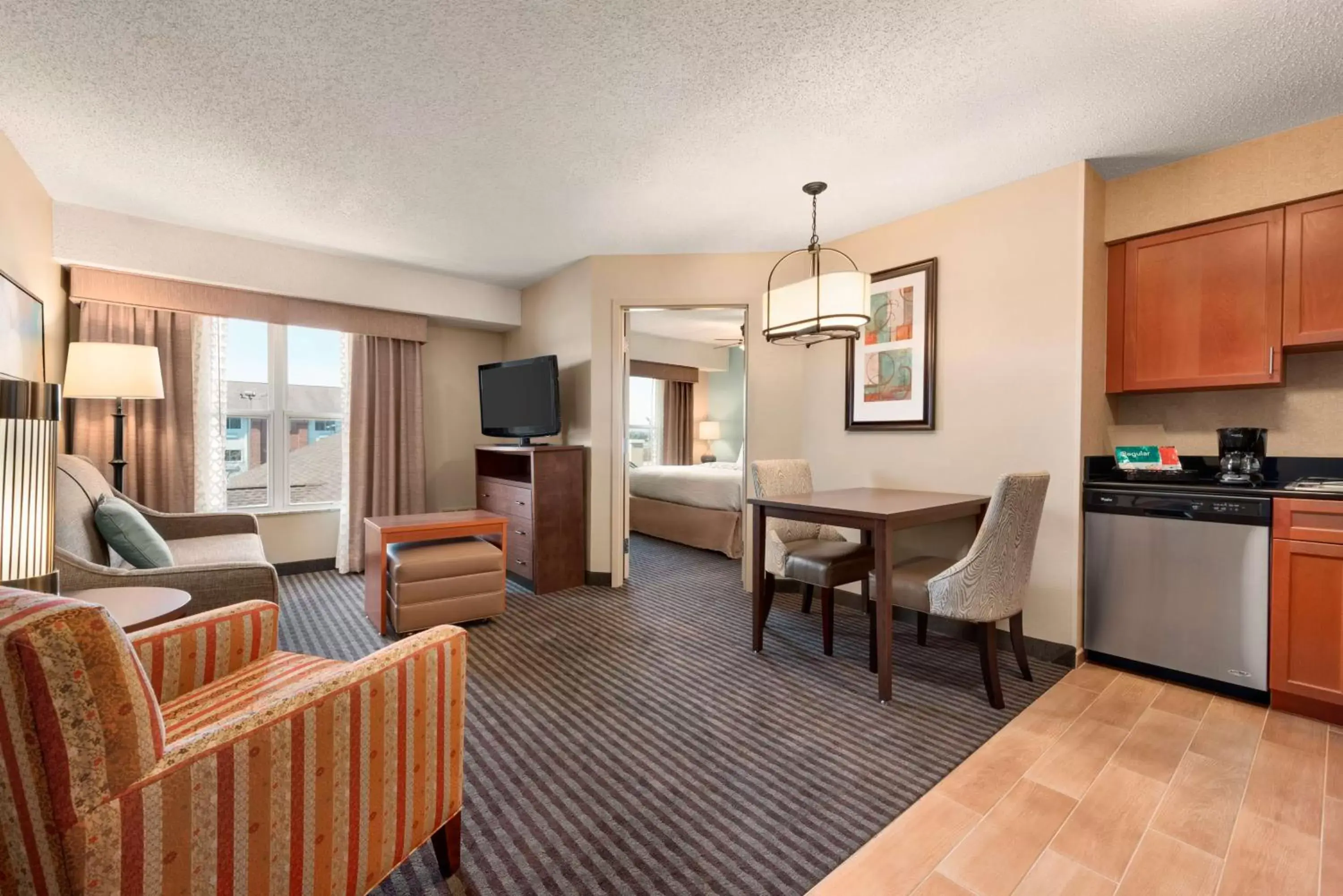 Living room, Seating Area in Homewood Suites by Hilton Columbus-Hilliard