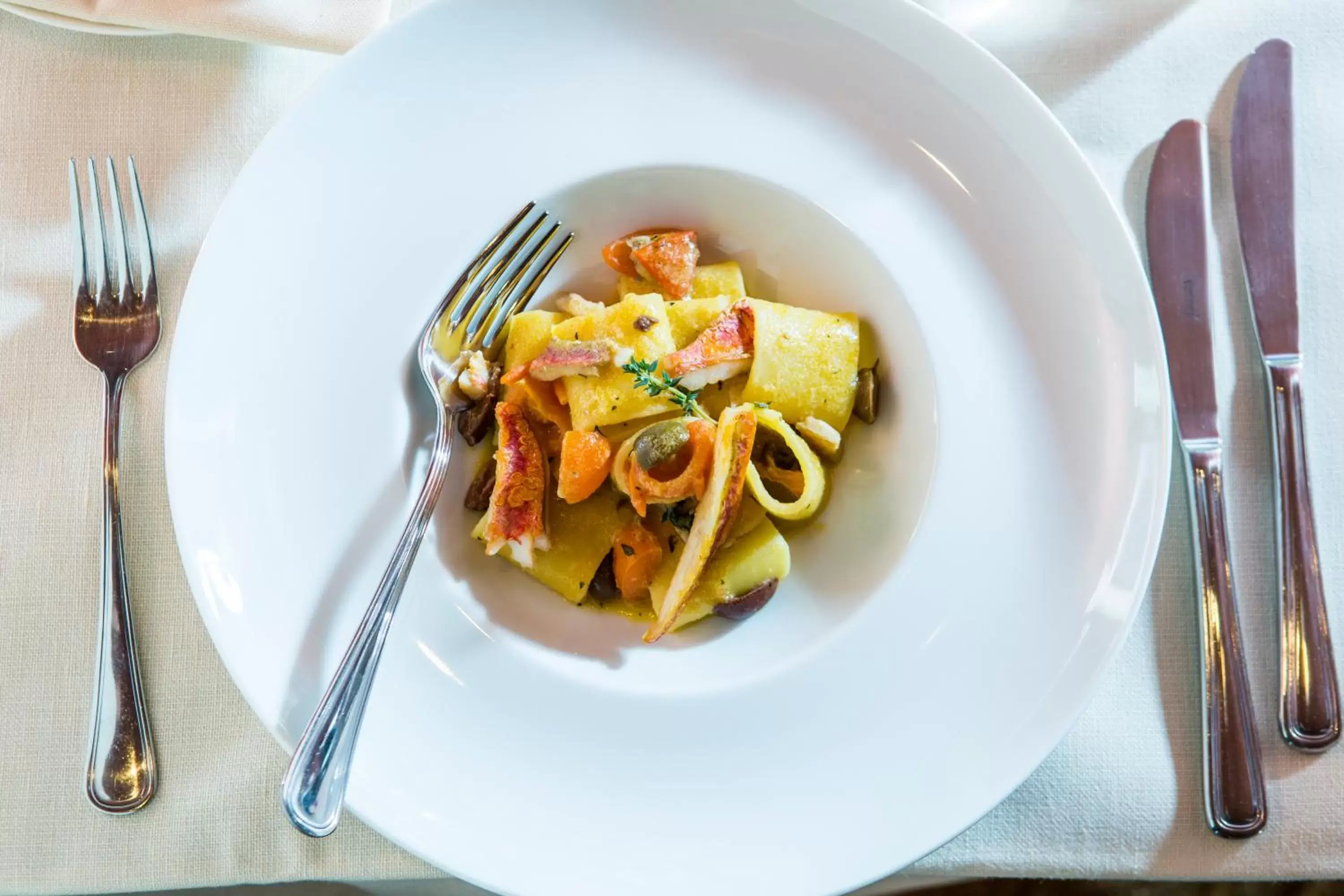 Food close-up in Hotel Palazzina Grassi Food close-up in Hotel Palazzina Grassi