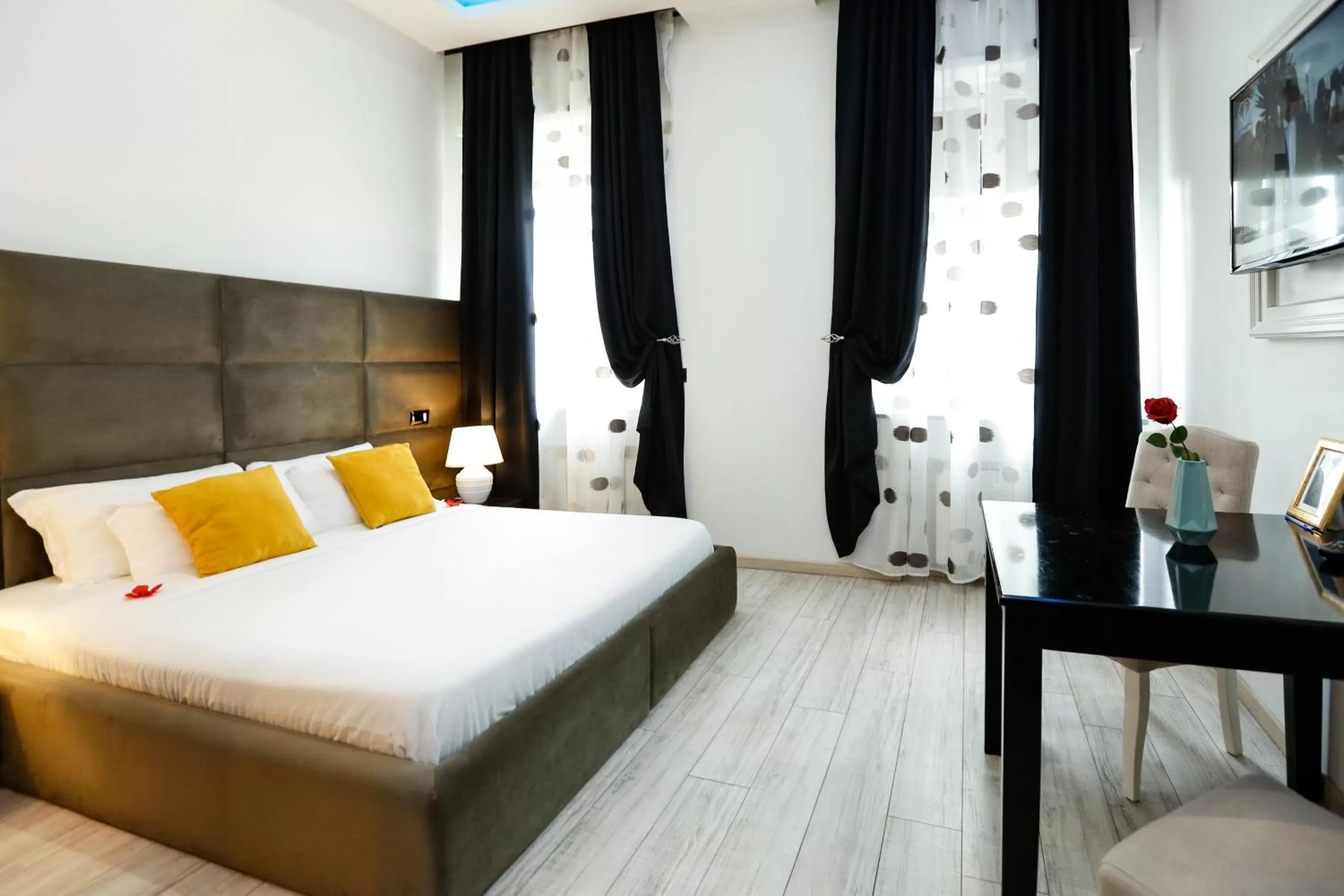 Bed in Escape Luxury Suite - CA Domus Collection