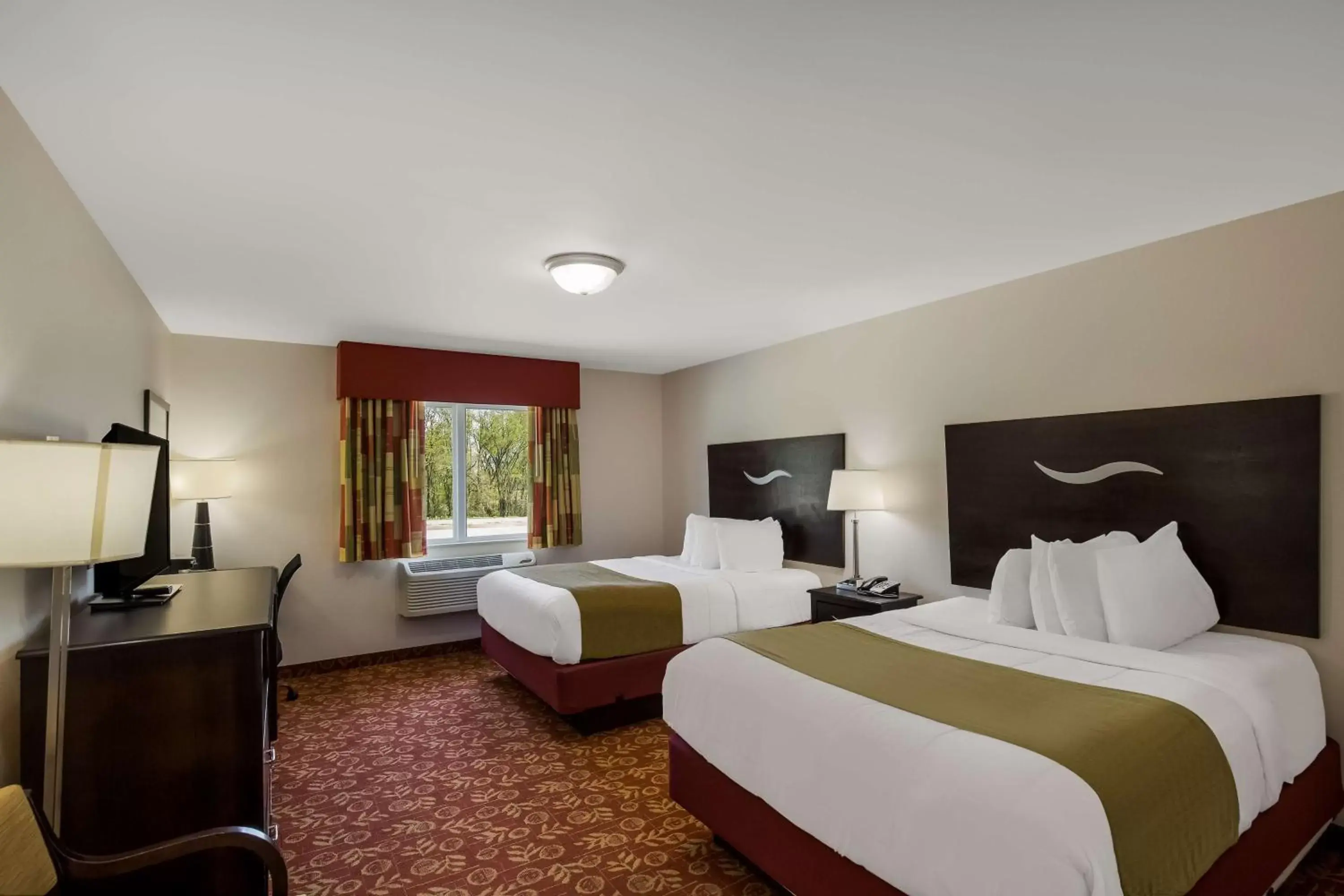 Bedroom in SureStay Hotel by Best Western Whittington Rend Lake