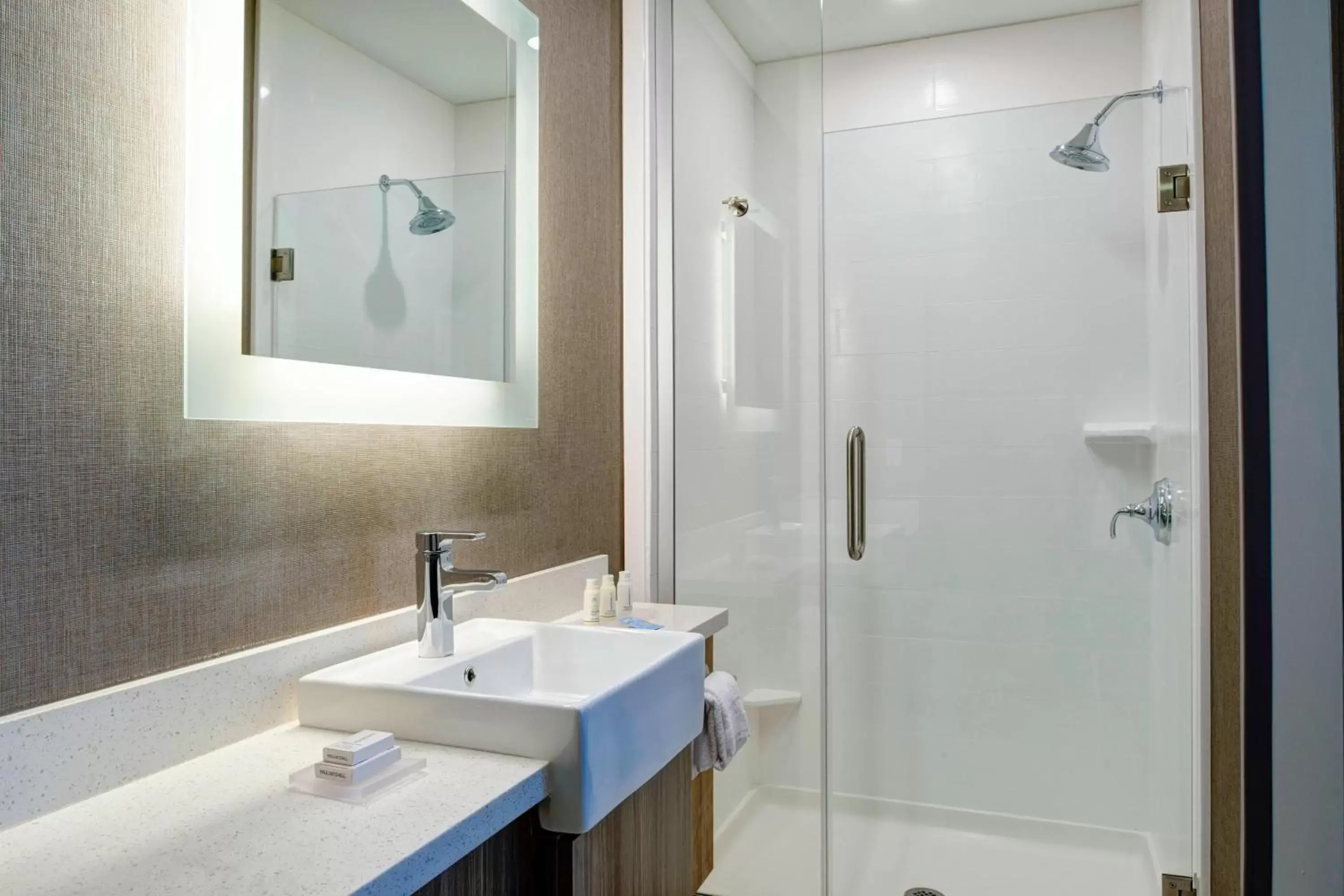 Bathroom in SpringHill Suites by Marriott Grand Rapids West