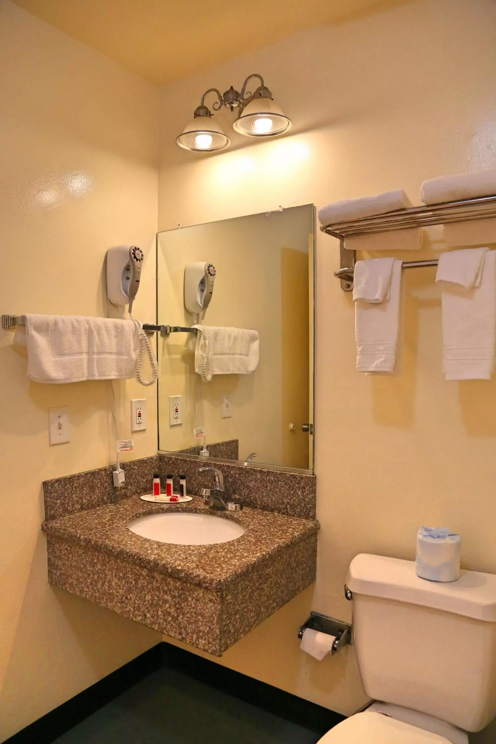 Bathroom in Travelodge by Wyndham Pasadena Central