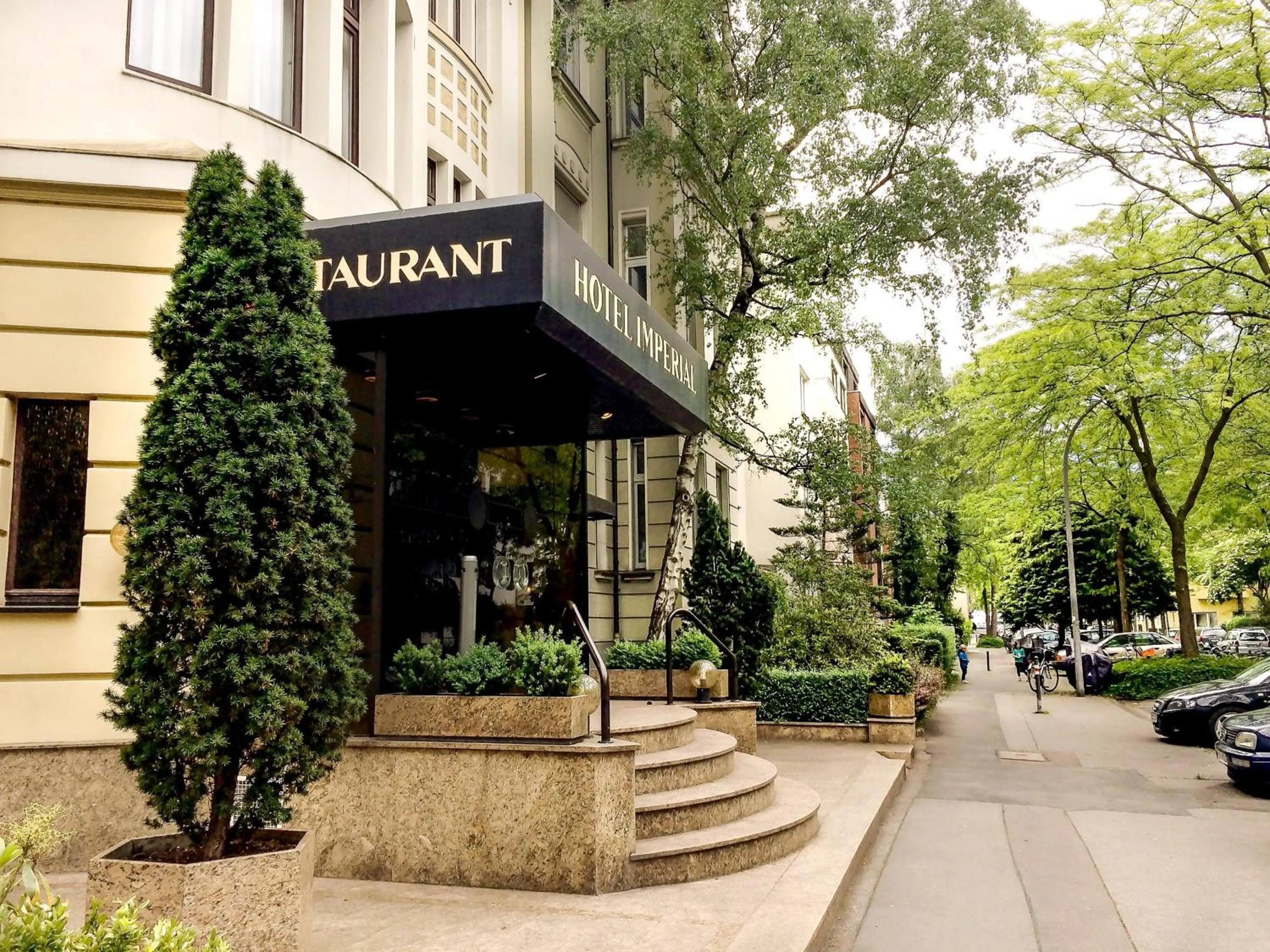 Patio in Hotel Imperial