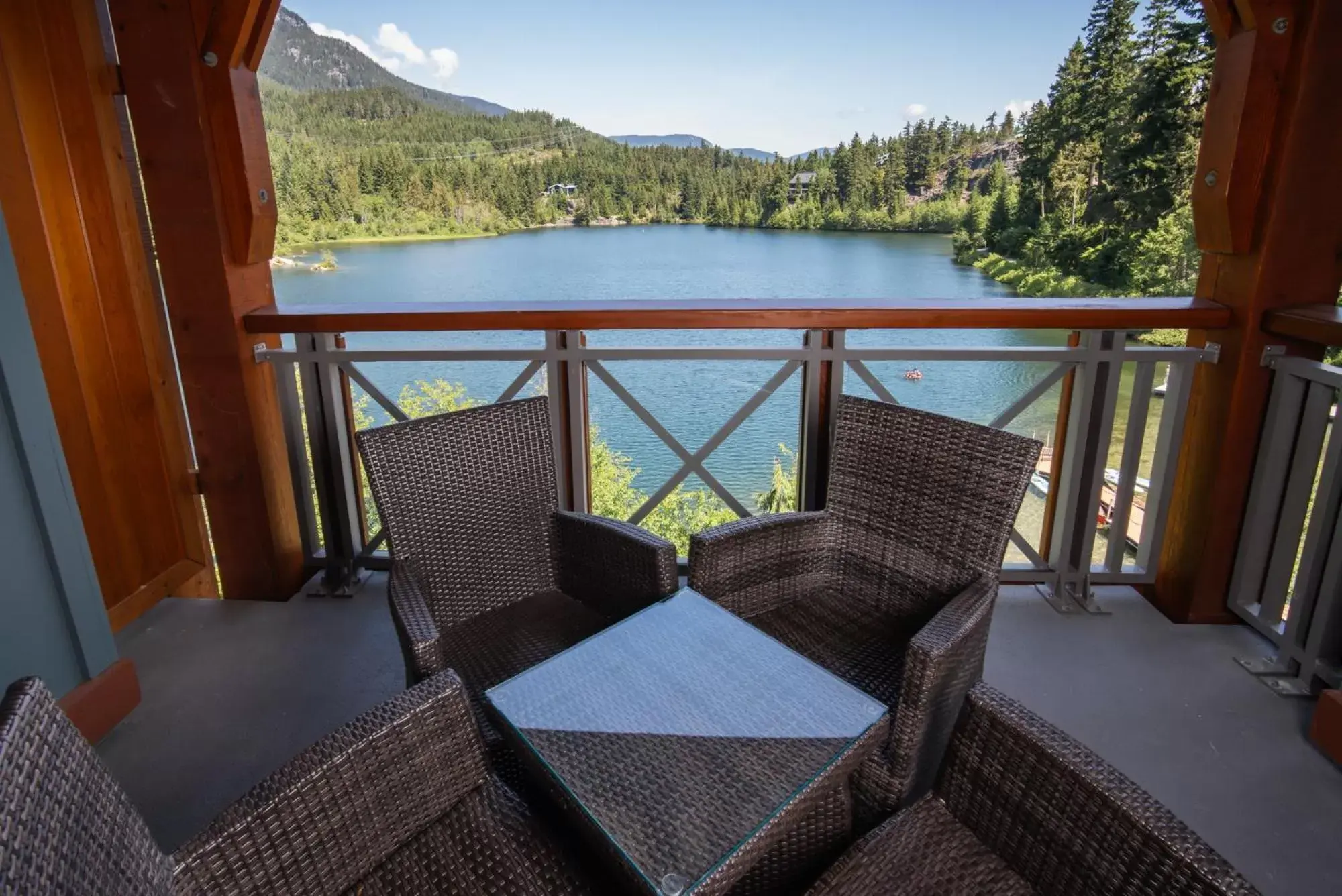 Patio, Balcony/Terrace in Nita Lake Lodge