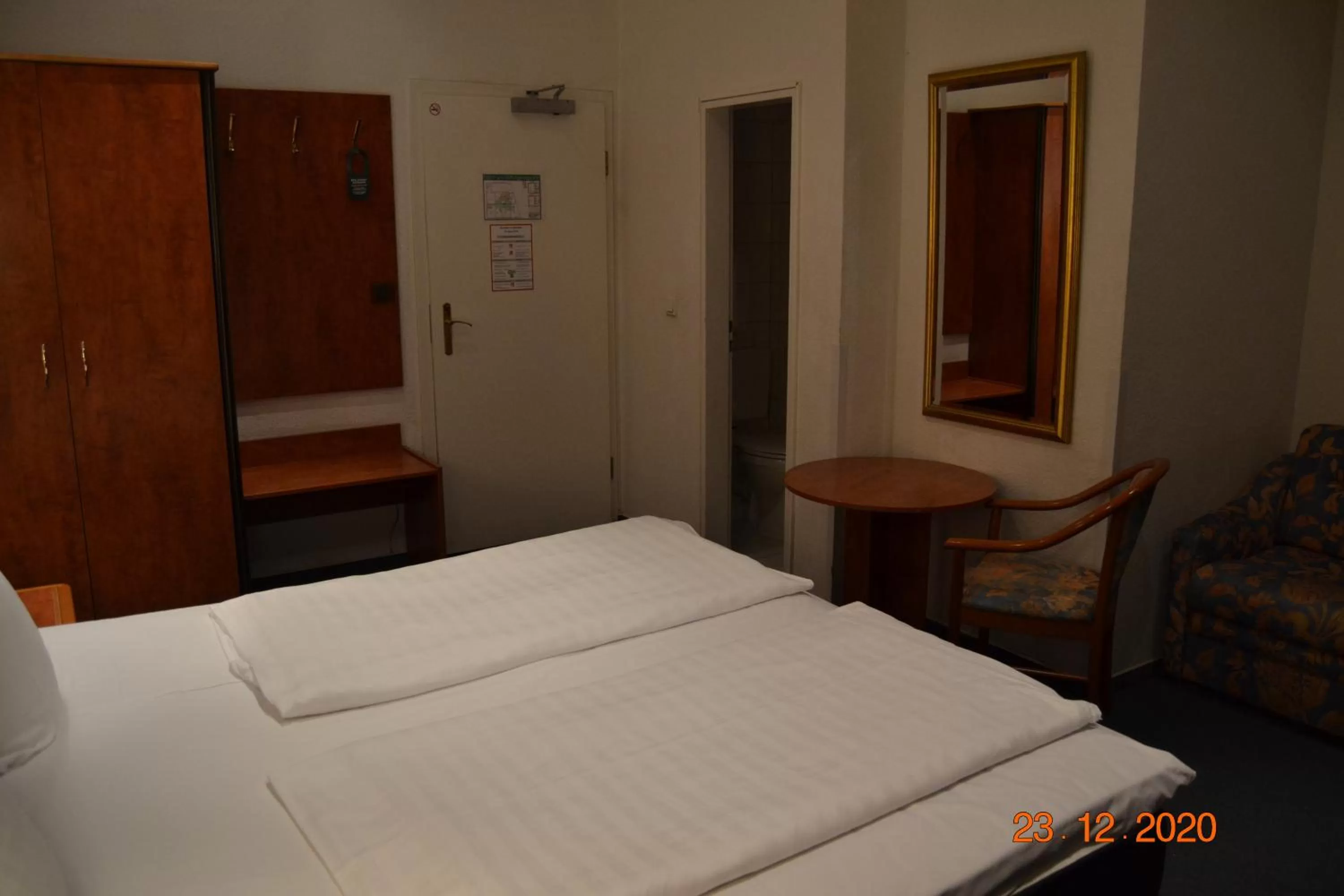 Decorative detail, Bed in Hotel Zeil