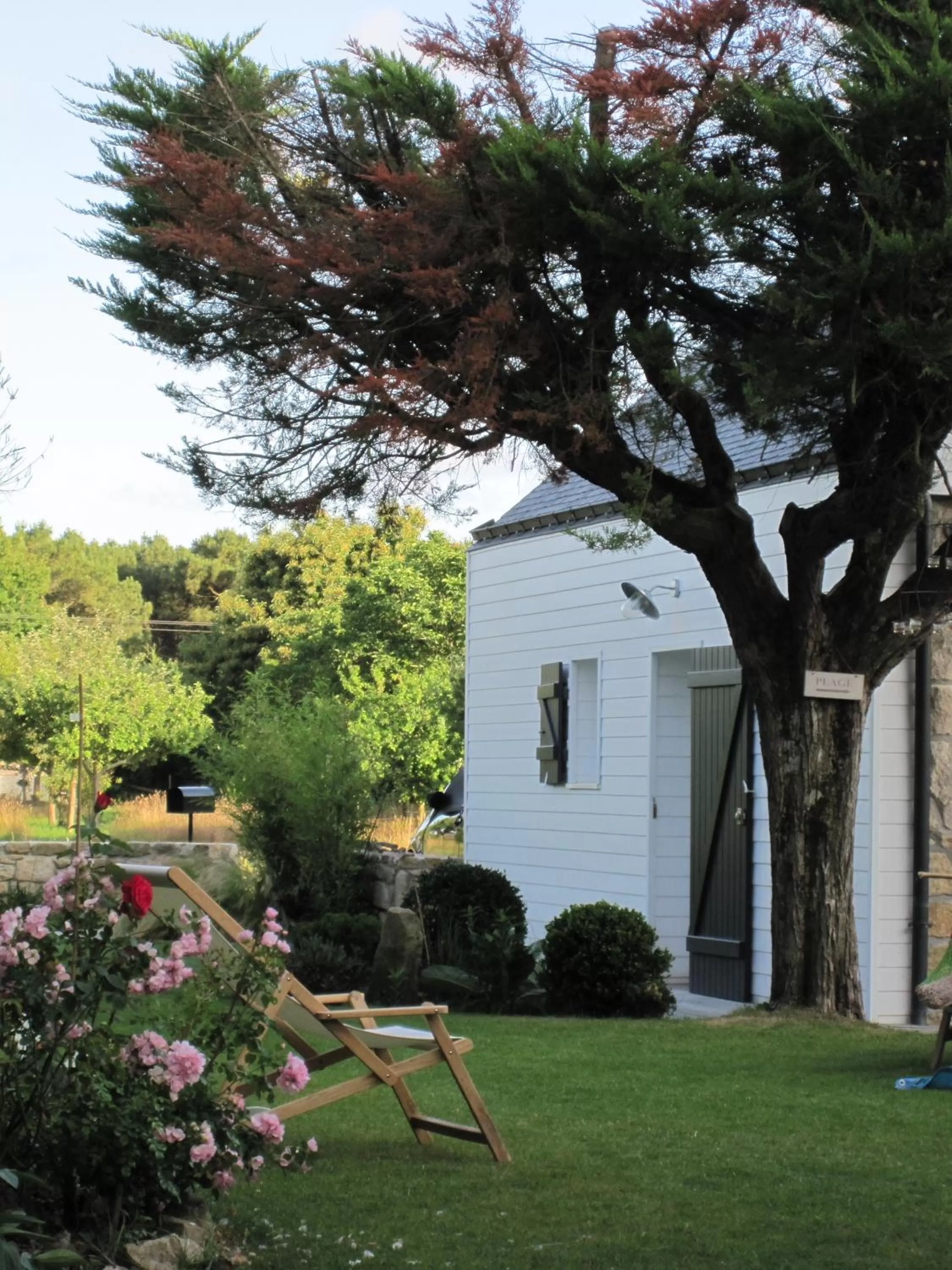 Patio in Les chambres du Keriolet