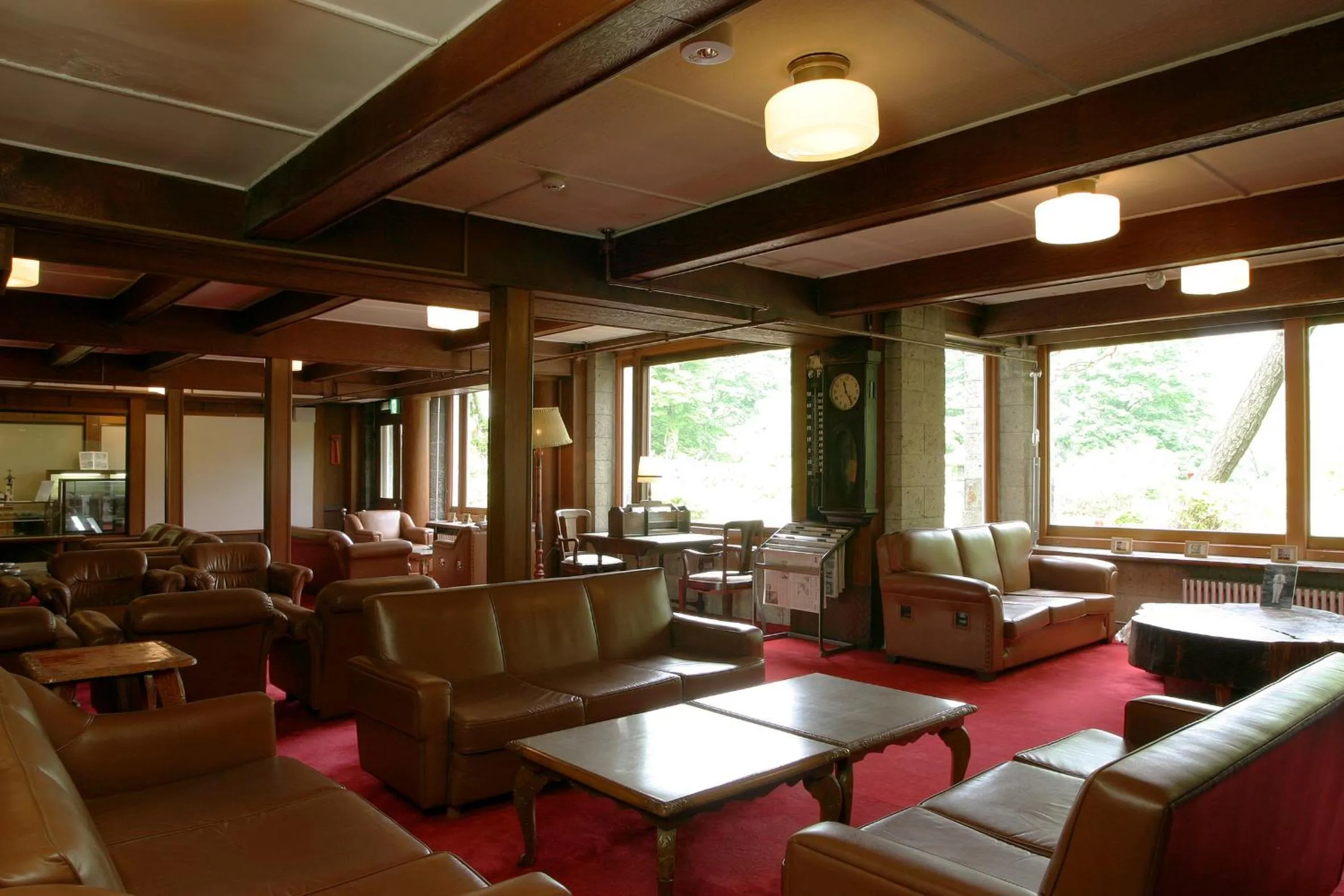 Communal lounge/ TV room in Nikko Kanaya Hotel