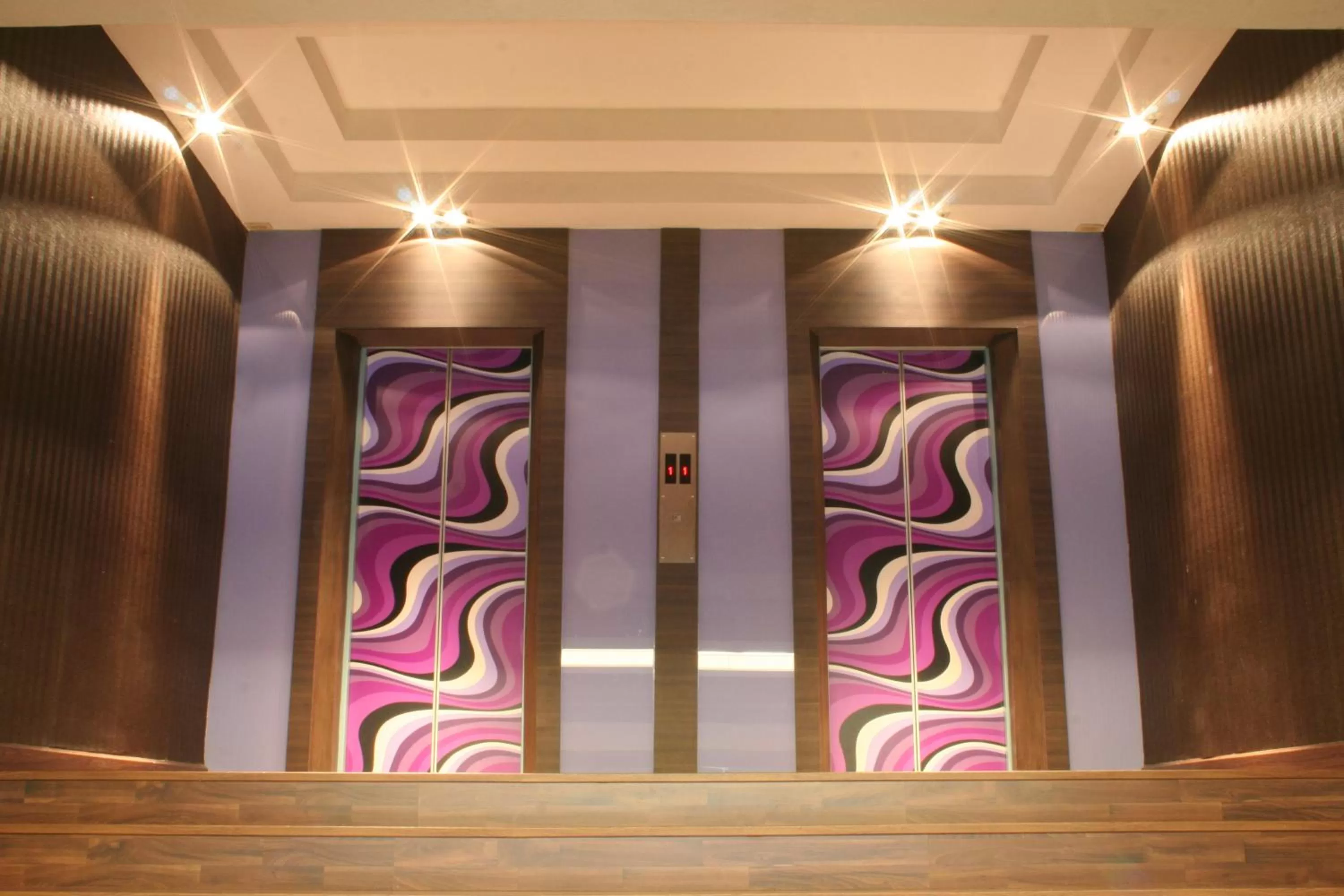 Decorative detail in Baiyoke Boutique Hotel