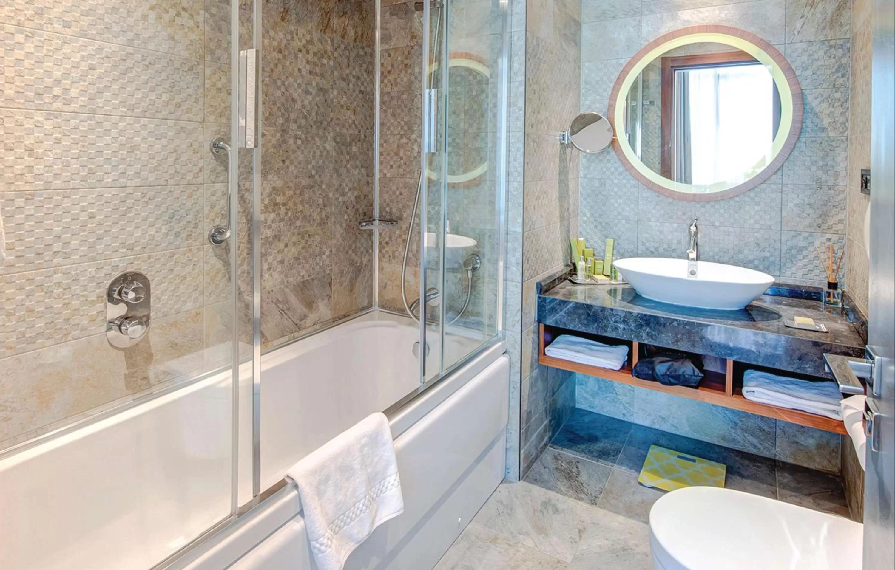 Bathroom in DoubleTree by Hilton Istanbul - Piyalepasa