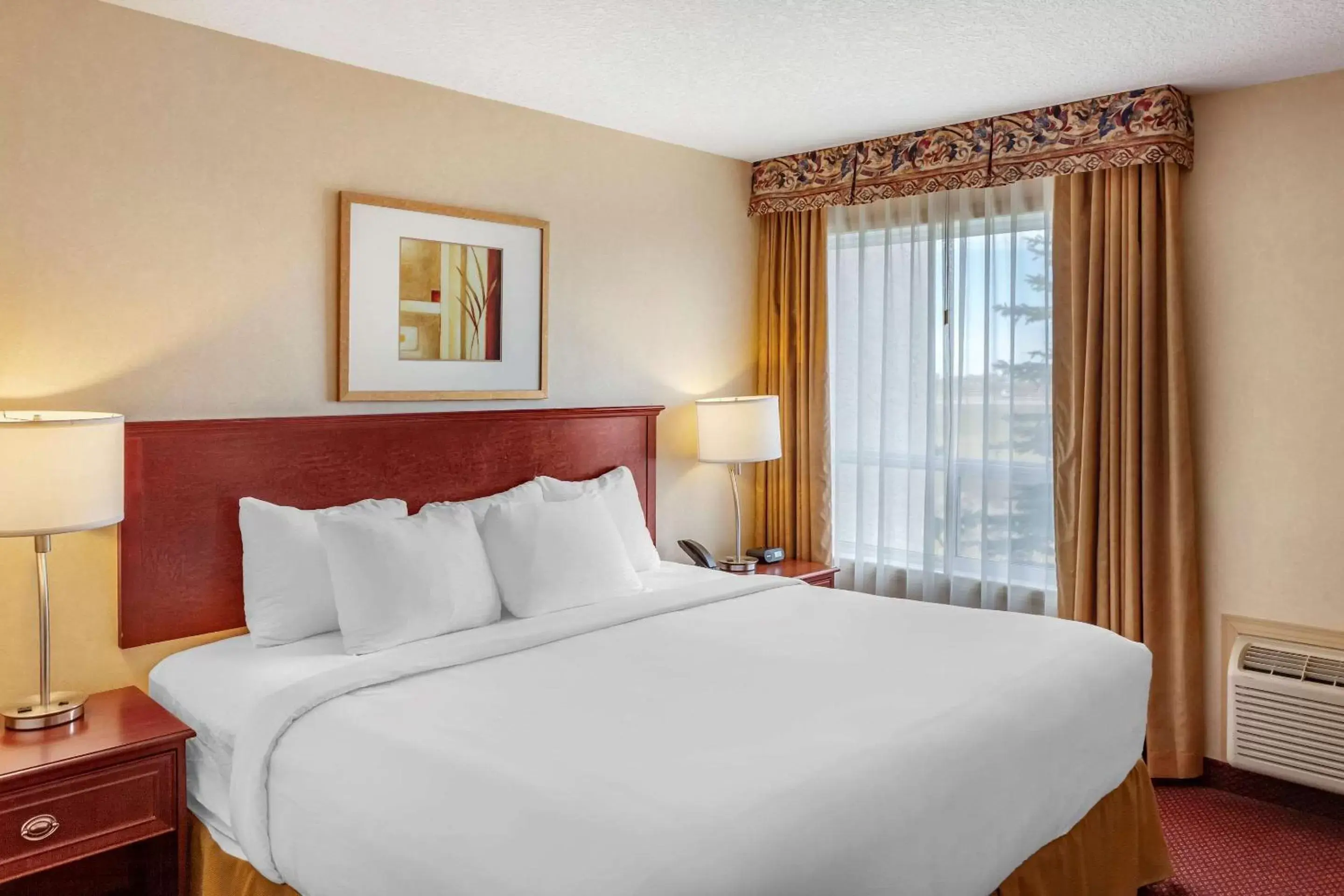 Photo of the whole room, Bed in Quality Inn & Suites Edmonton International Airport