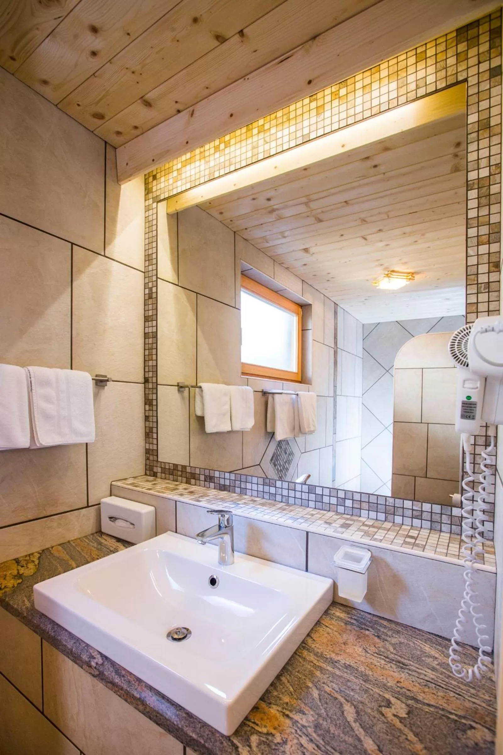 Bathroom in Penzion Berc