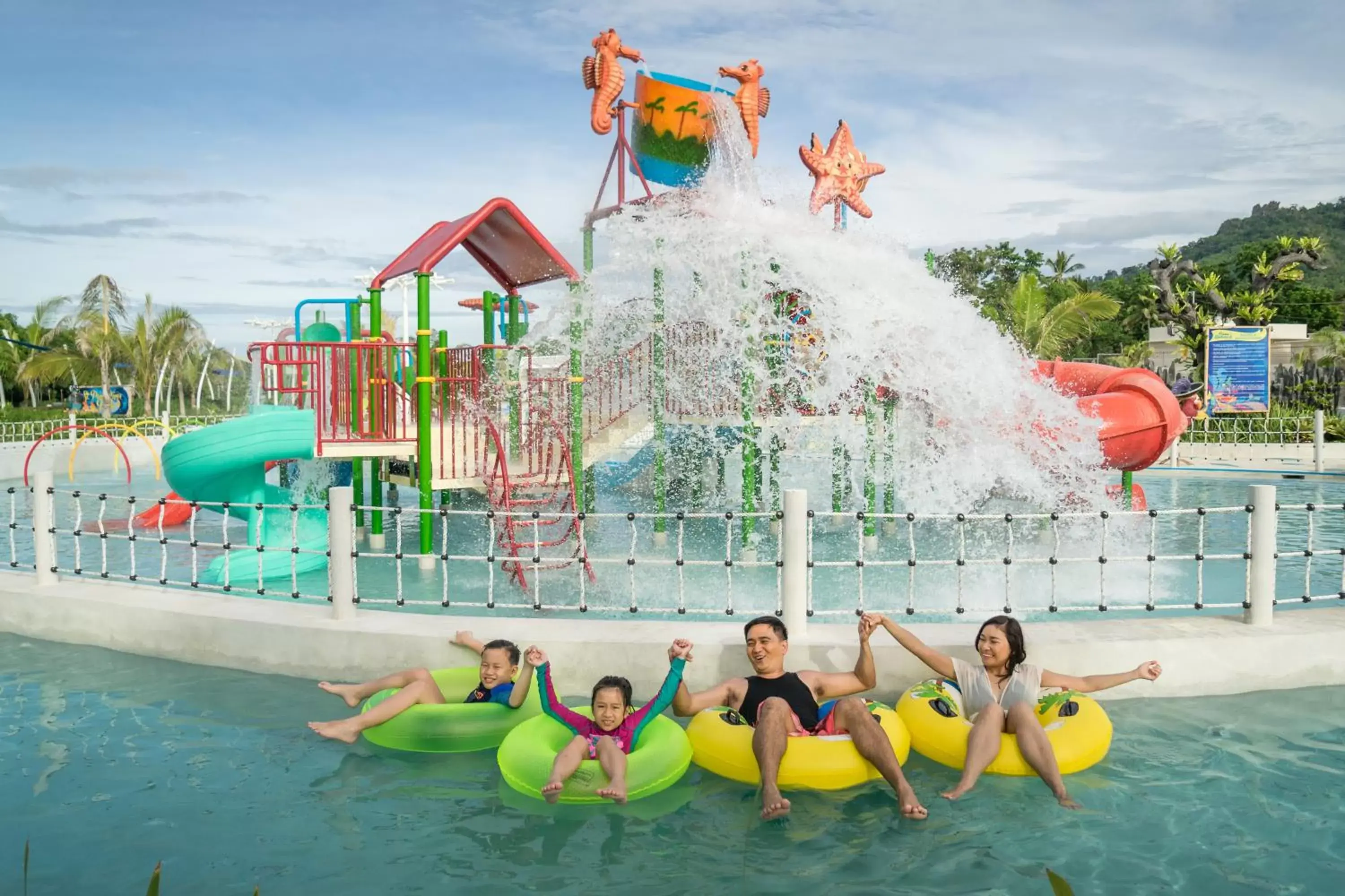 Aqua park, Water Park in Astoria Palawan
